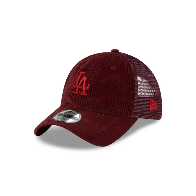 Los Angeles Dodgers Cord 9TWENTY Trucker Hat sold by New Era