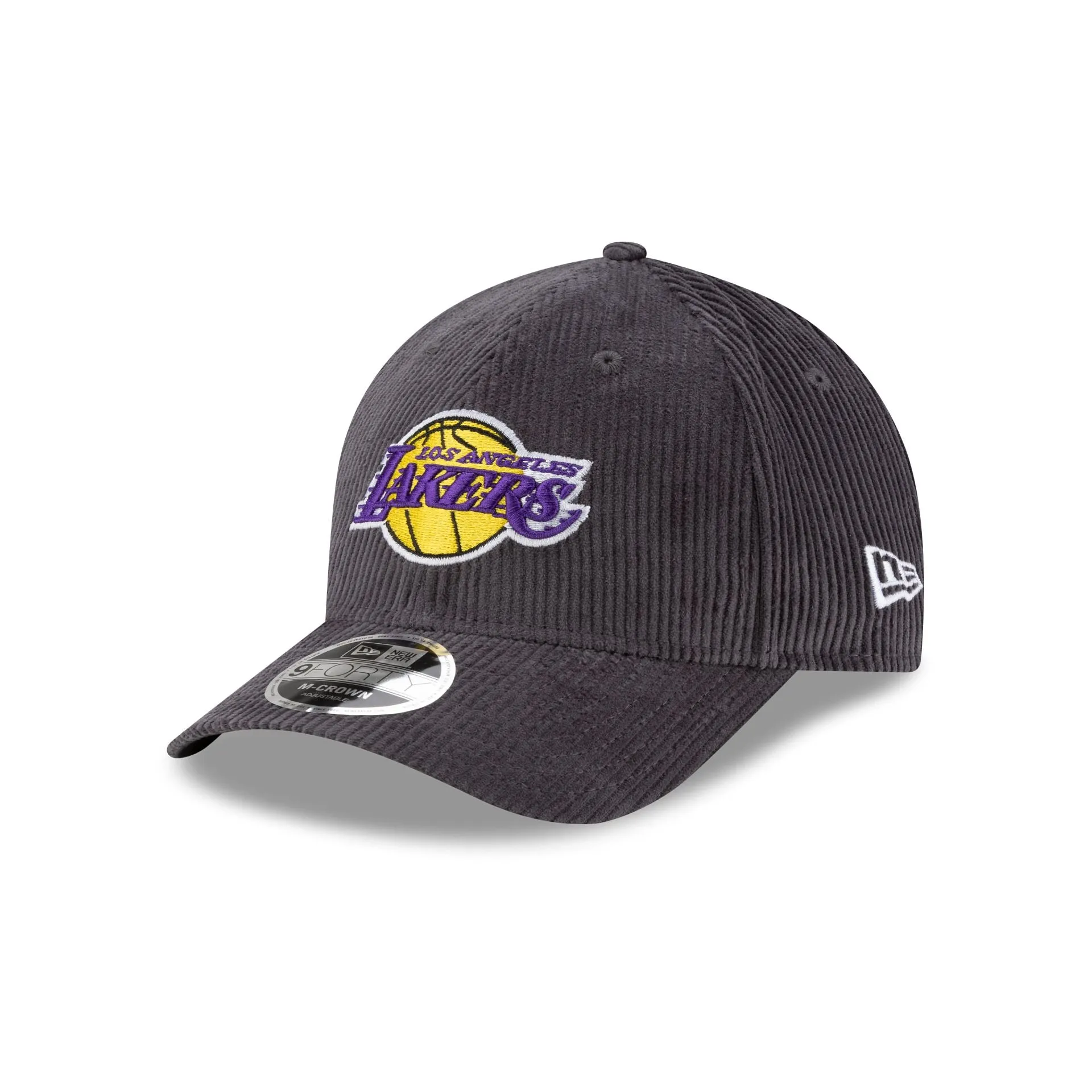 Los Angeles Lakers Cord 9FORTY M-Crown Snapback Hat sold by New Era