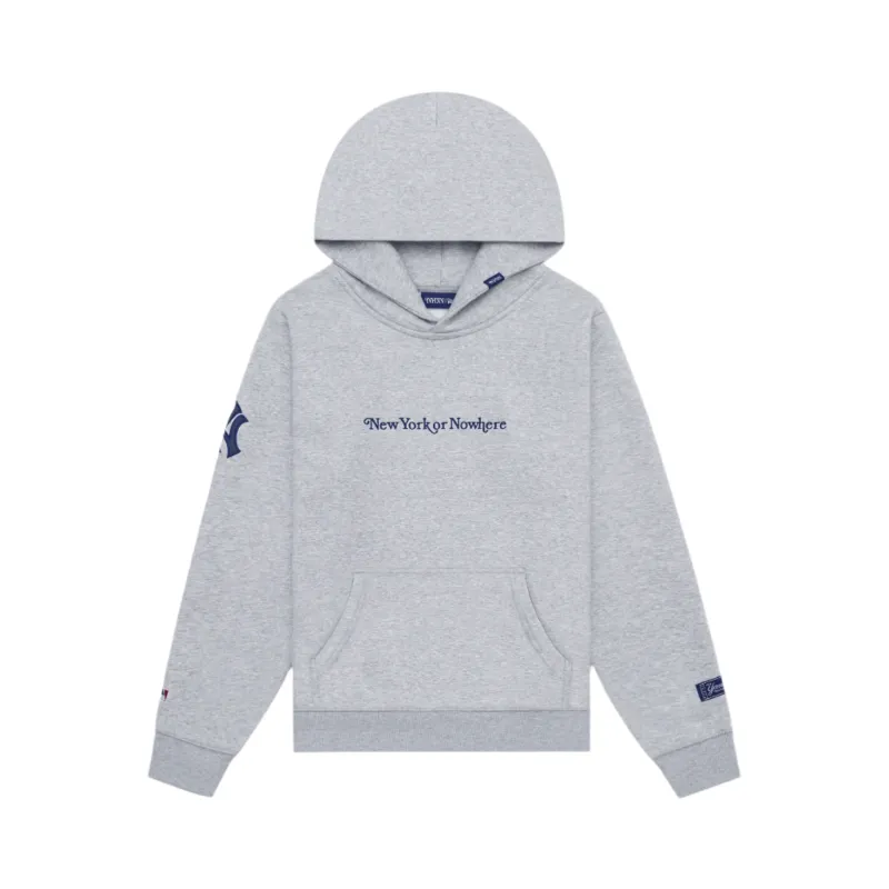 New York or Nowhere x New York Yankees Heather Gray Signature Hoodie sold by New Era