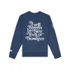 New York or Nowhere x New York Yankees Navy Motto Crewneck sold by New Era