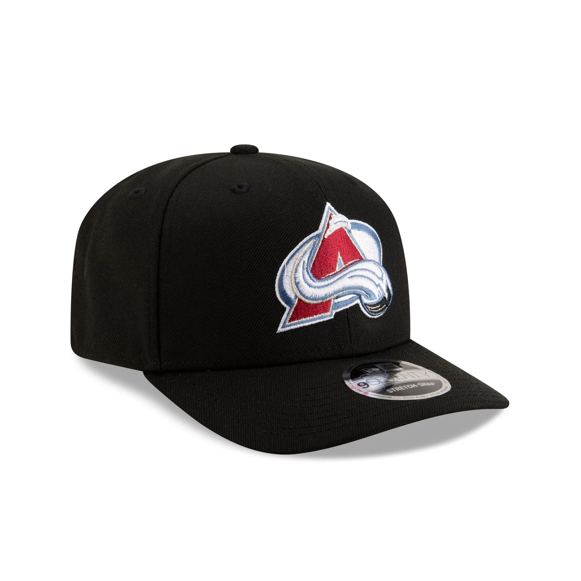 Colorado Avalanche Black 9SEVENTY Stretch-Snap Hat sold by New Era product image thumbnail 3