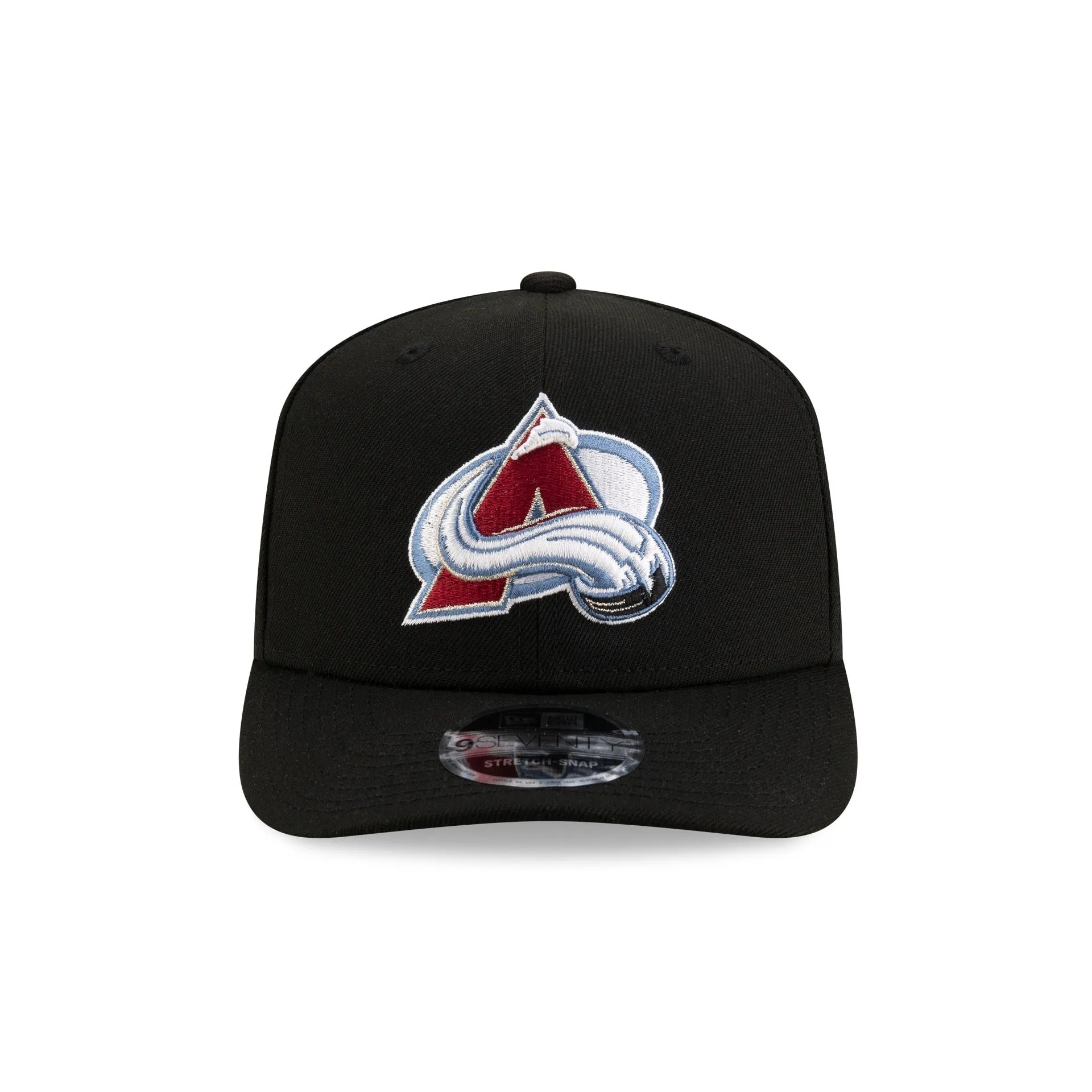 Colorado Avalanche Black 9SEVENTY Stretch-Snap Hat sold by New Era product image thumbnail 2