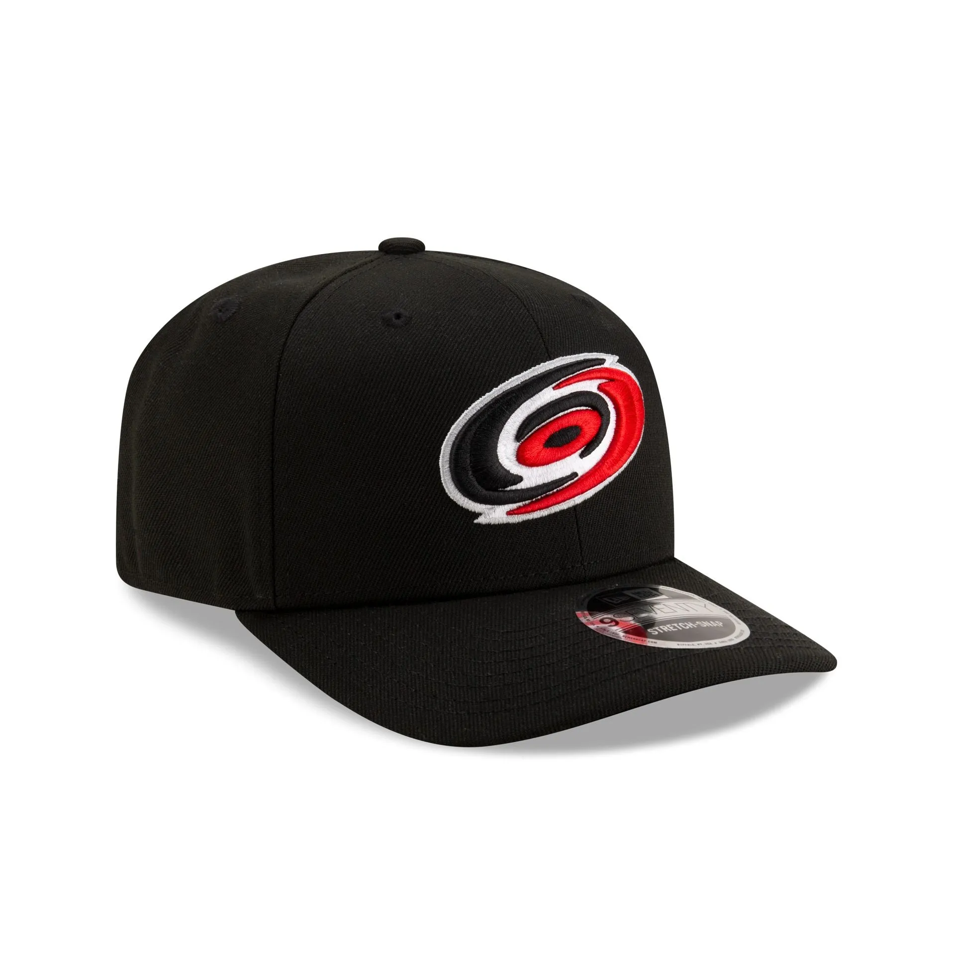 Carolina Hurricanes Black 9SEVENTY Stretch-Snap Hat sold by New Era product image thumbnail 3