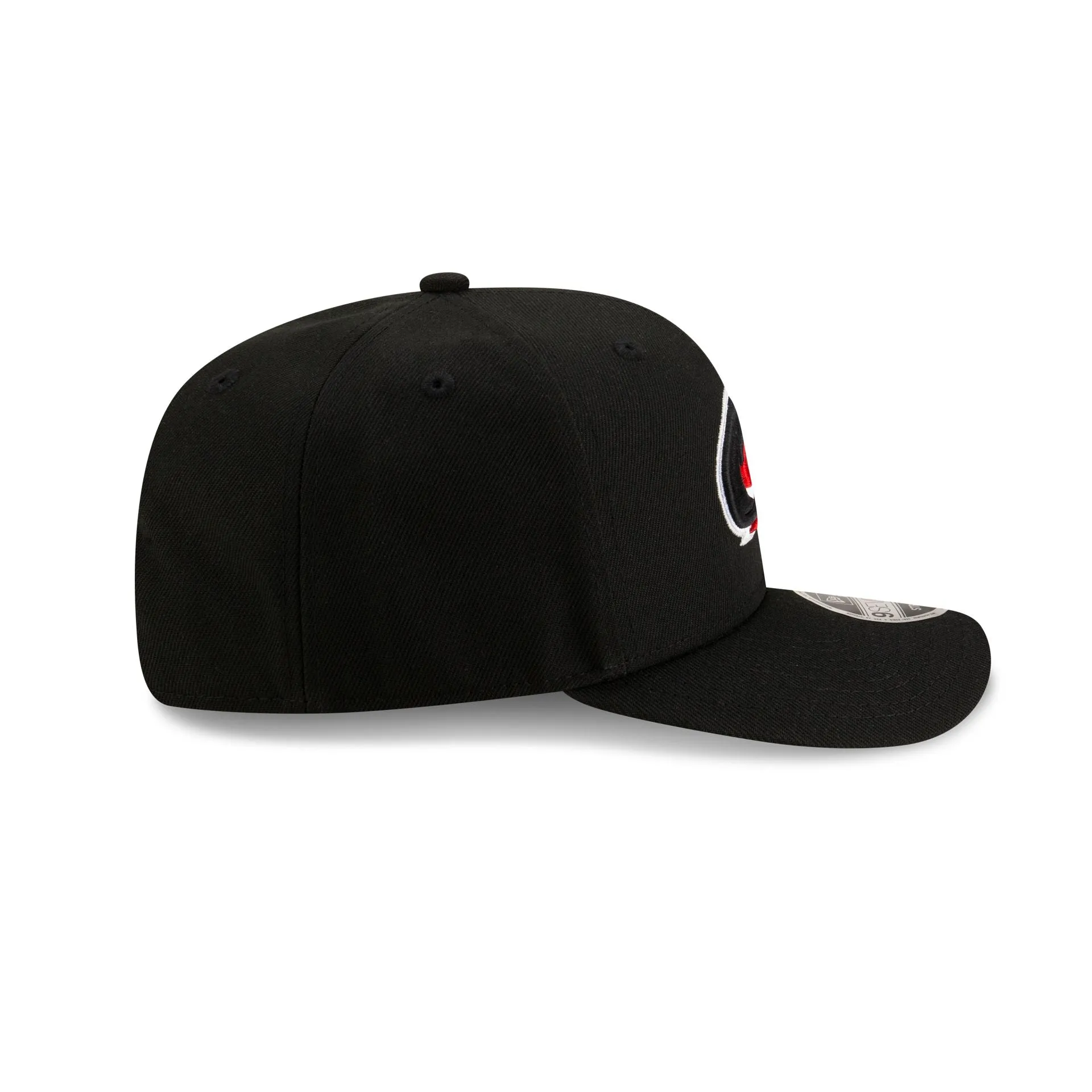 Carolina Hurricanes Black 9SEVENTY Stretch-Snap Hat sold by New Era product image thumbnail 5