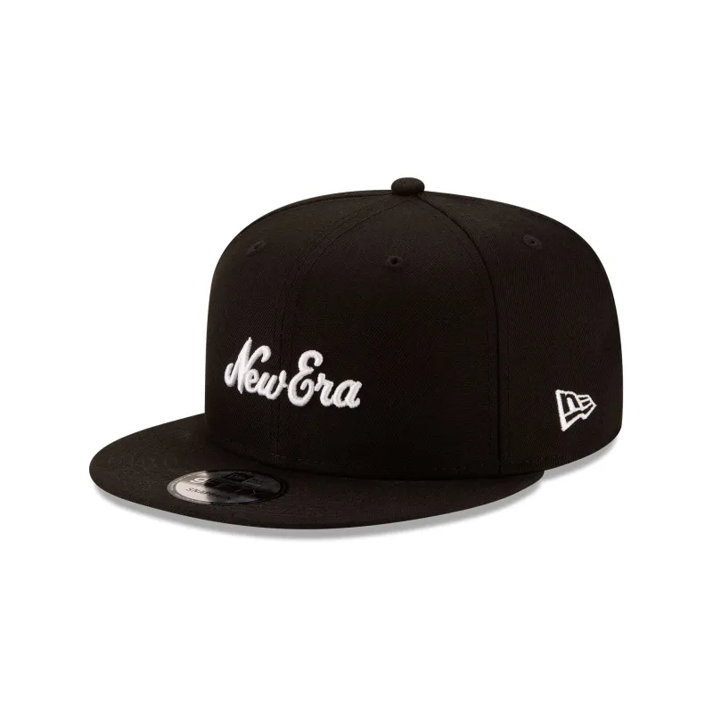 New Era Cap Script Black 9FIFTY Snapback sold by New Era