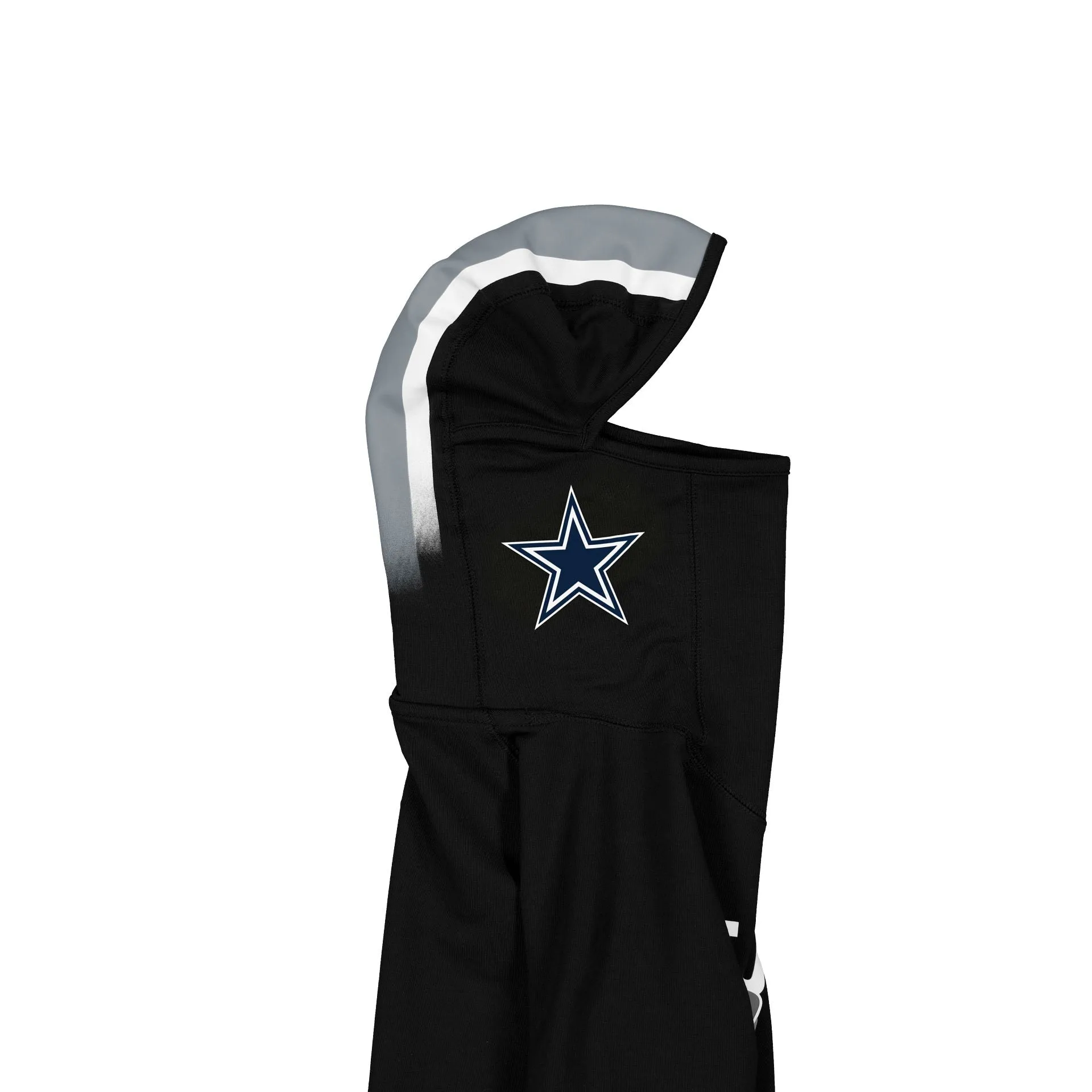 Dallas Cowboys 2025 Functional Fandom Black Balaclava Hoodie sold by New Era product image thumbnail 3