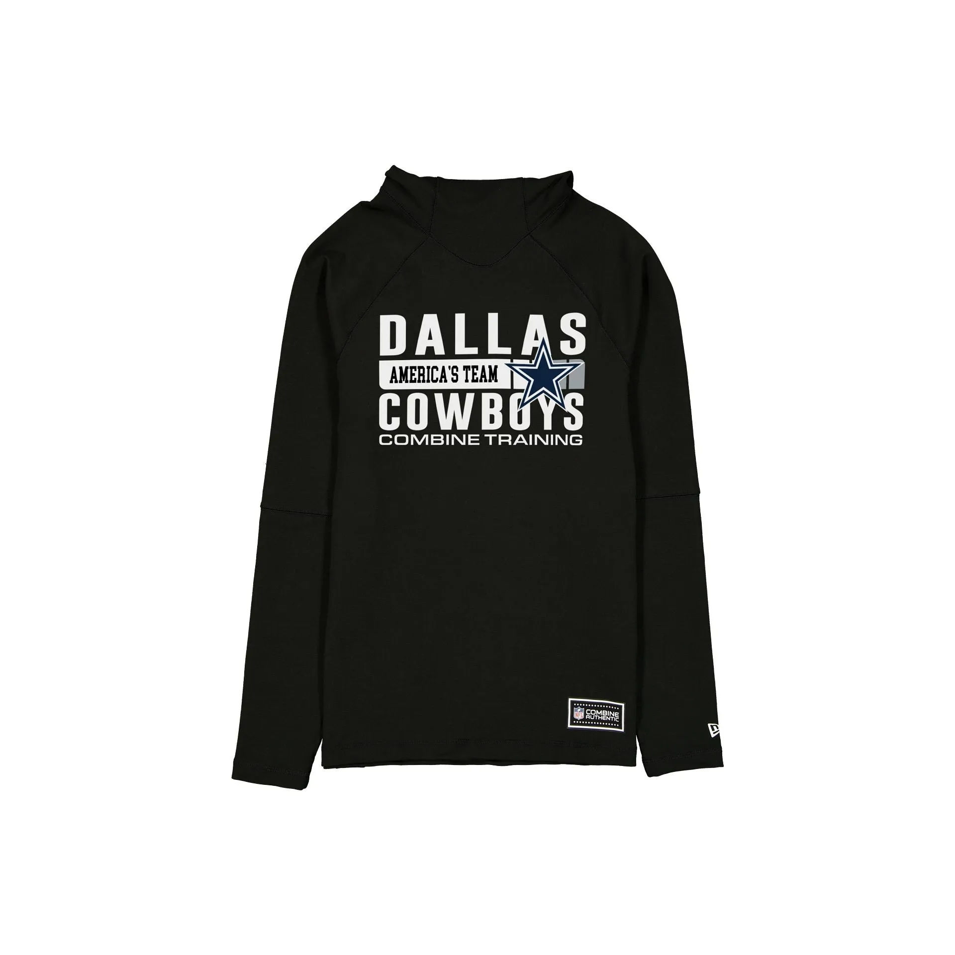 Dallas Cowboys 2025 Functional Fandom Black Balaclava Hoodie sold by New Era