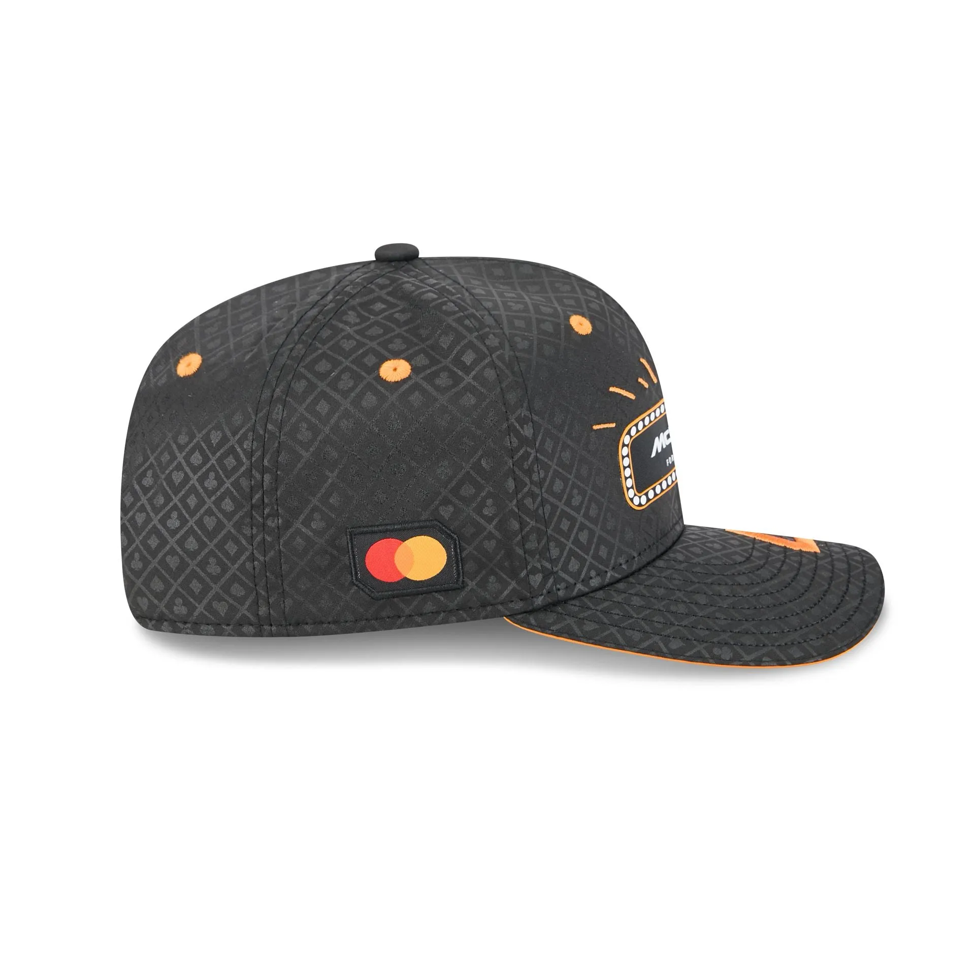 McLaren Formula 1 Team 2025 Las Vegas Race Special Lando Norris 9SEVENTY Stretch-Snap Hat sold by New Era product image thumbnail 4