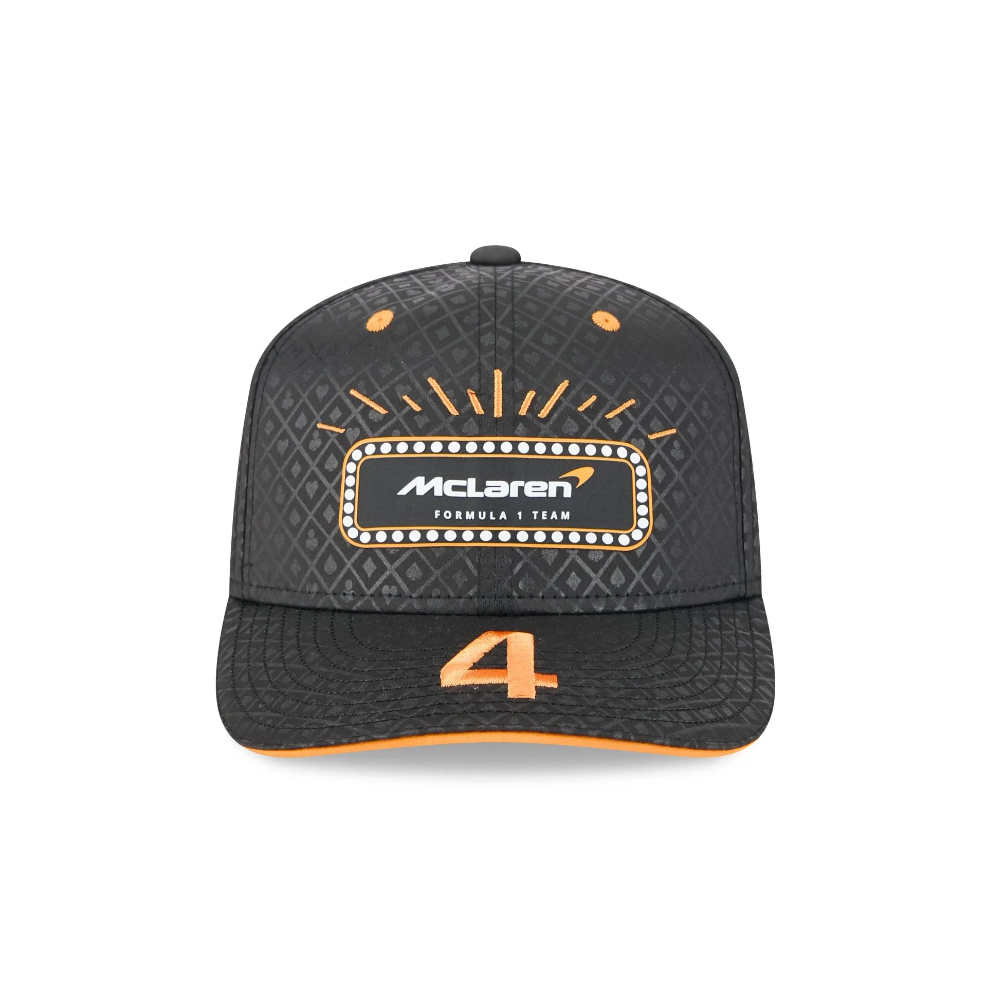 McLaren Formula 1 Team 2025 Las Vegas Race Special Lando Norris 9SEVENTY Stretch-Snap Hat sold by New Era product image thumbnail 2