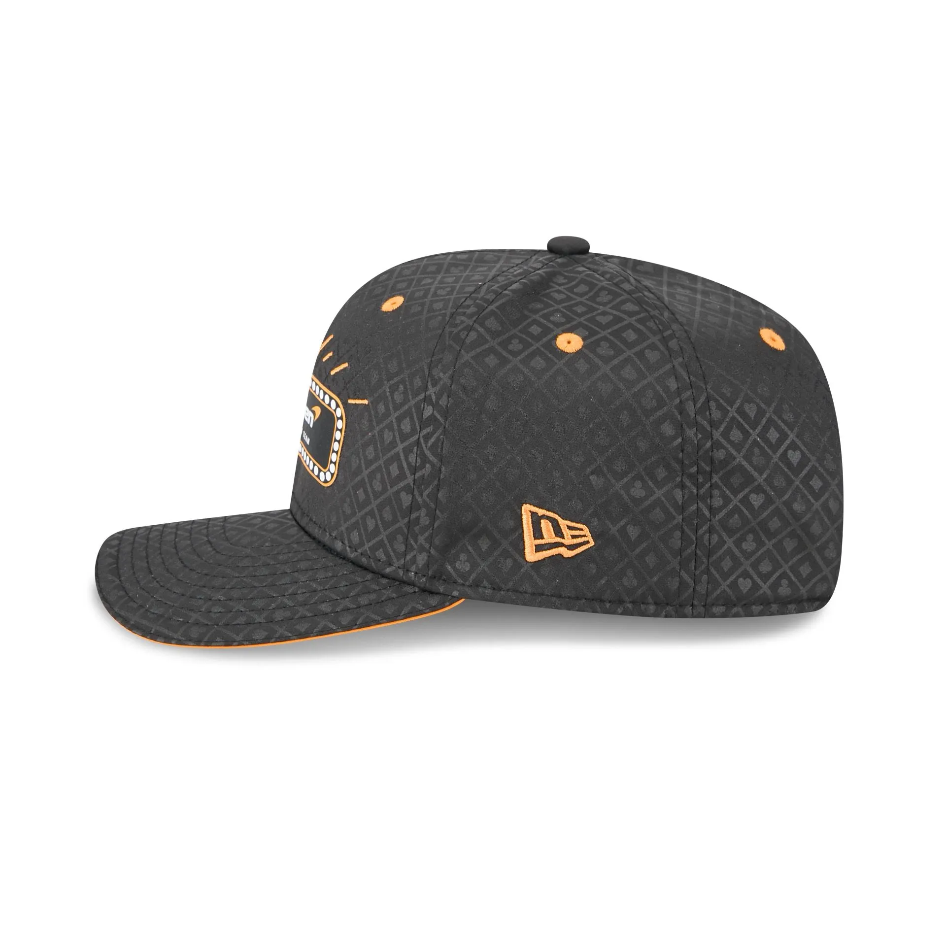 McLaren Formula 1 Team 2025 Las Vegas Race Special 9SEVENTY Stretch-Snap Hat sold by New Era product image thumbnail 5