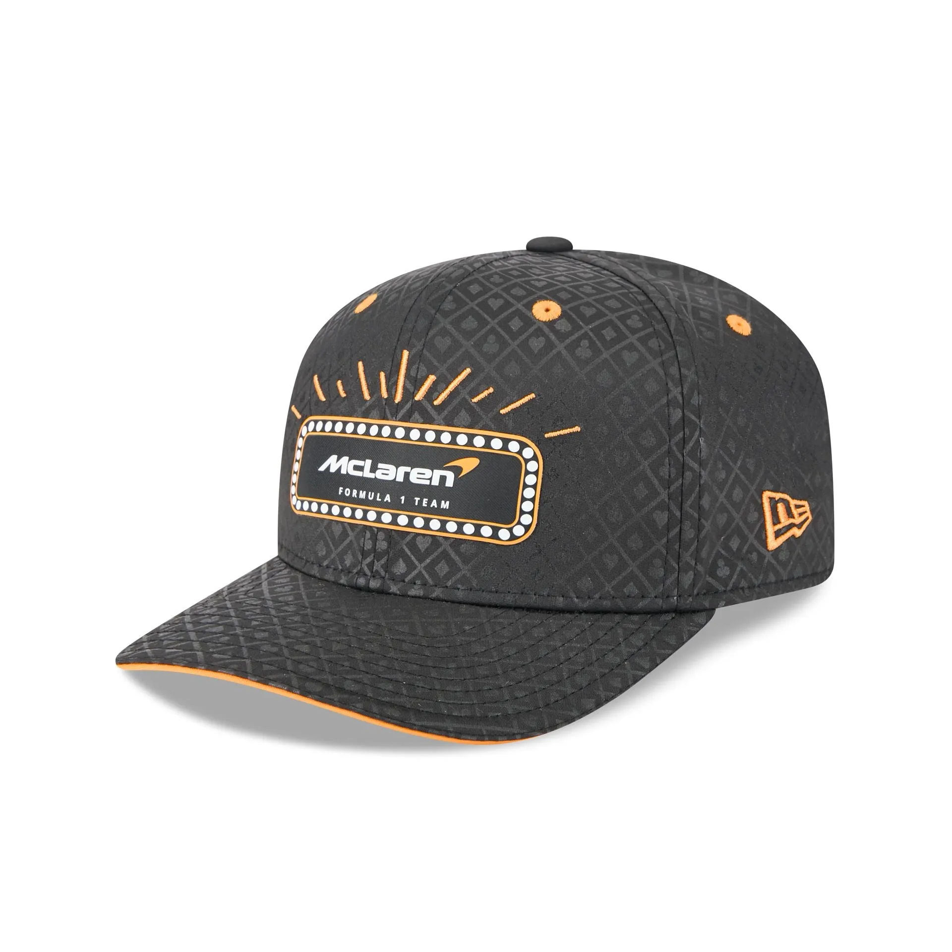 McLaren Formula 1 Team 2025 Las Vegas Race Special 9SEVENTY Stretch-Snap Hat sold by New Era product image thumbnail 3