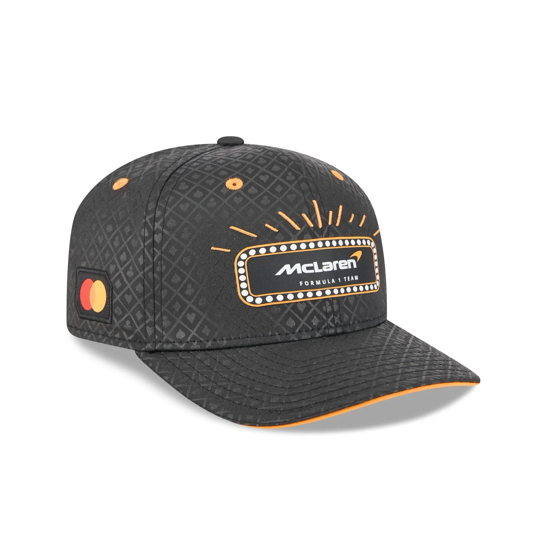 McLaren Formula 1 Team 2025 Las Vegas Race Special 9SEVENTY Stretch-Snap Hat sold by New Era