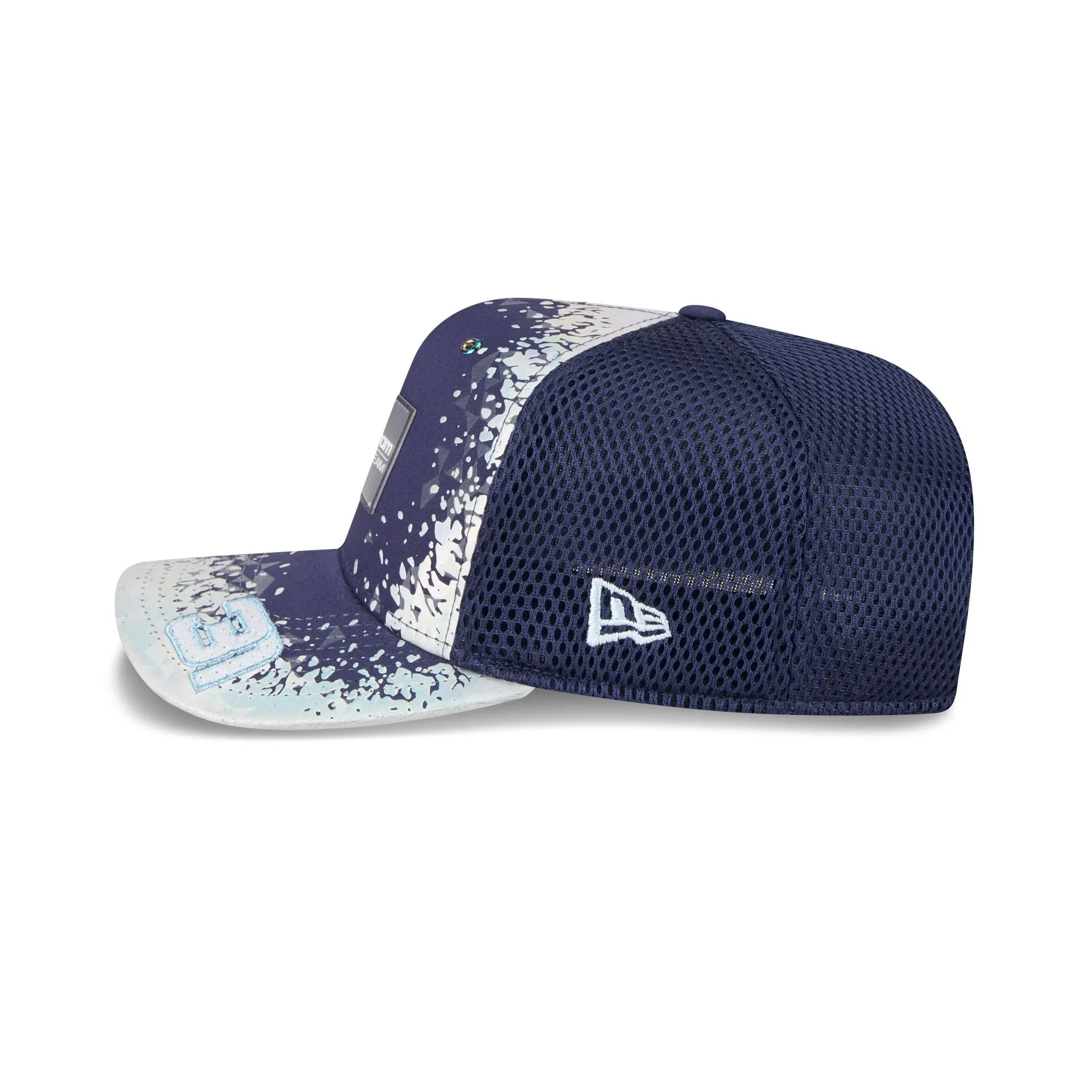 MoneyGram Haas F1 Team 2025 Las Vegas Race Special Esteban Ocon 9FIFTY Trucker Hat sold by New Era product image thumbnail 5