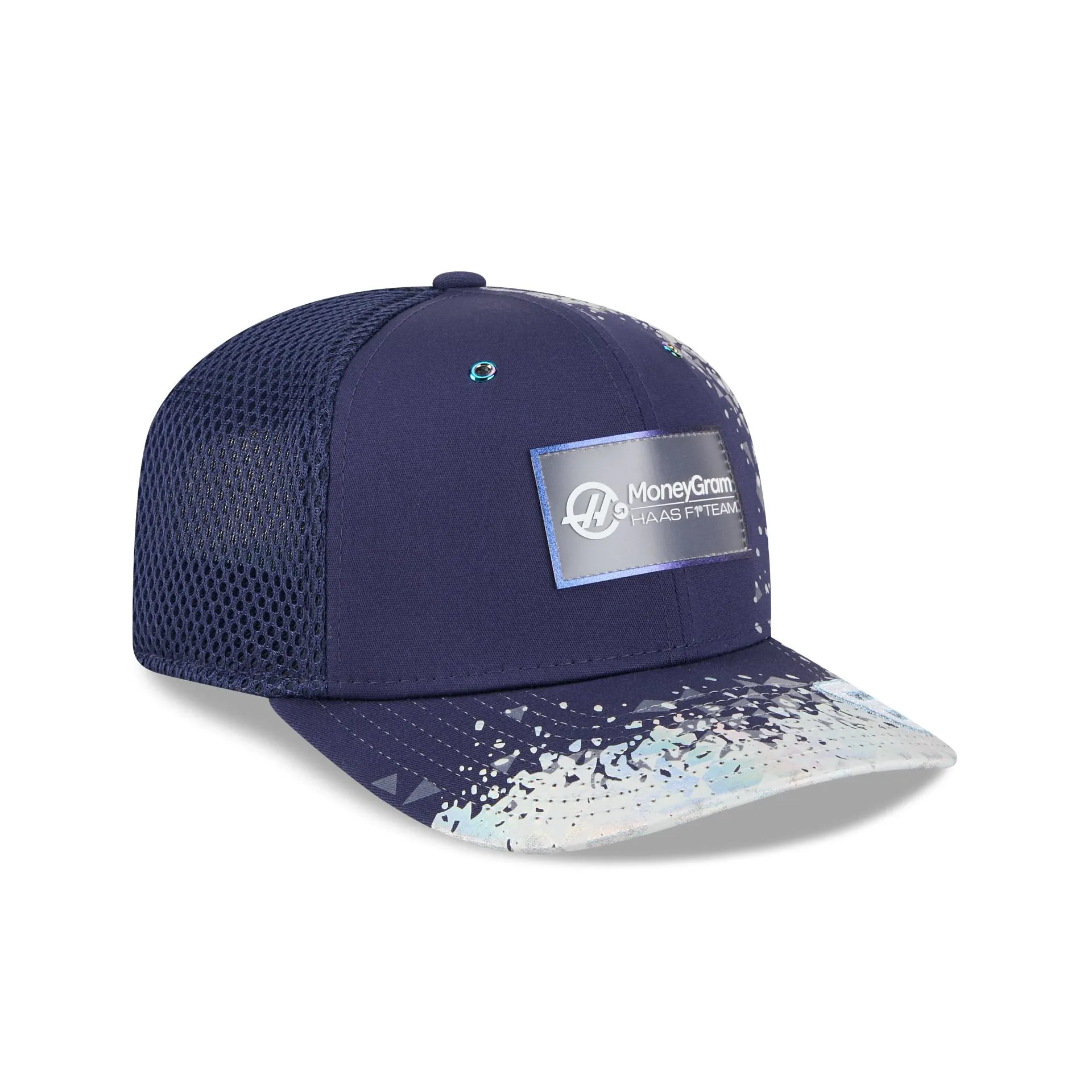 MoneyGram Haas F1 Team 2025 Las Vegas Race Special Oliver Bearman 9SEVENTY Trucker Hat sold by New Era product image thumbnail 3