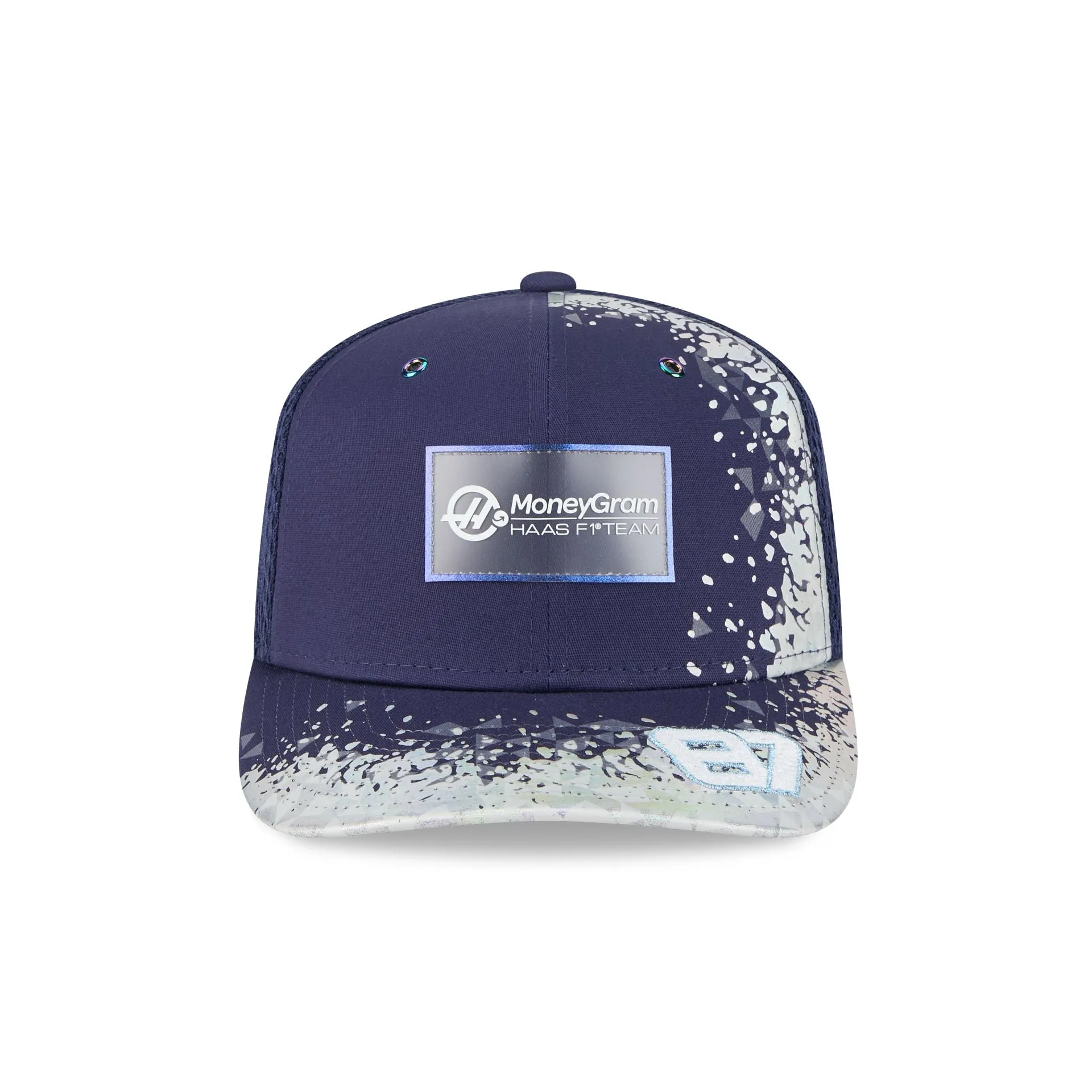 MoneyGram Haas F1 Team 2025 Las Vegas Race Special Oliver Bearman 9SEVENTY Trucker Hat sold by New Era product image thumbnail 2