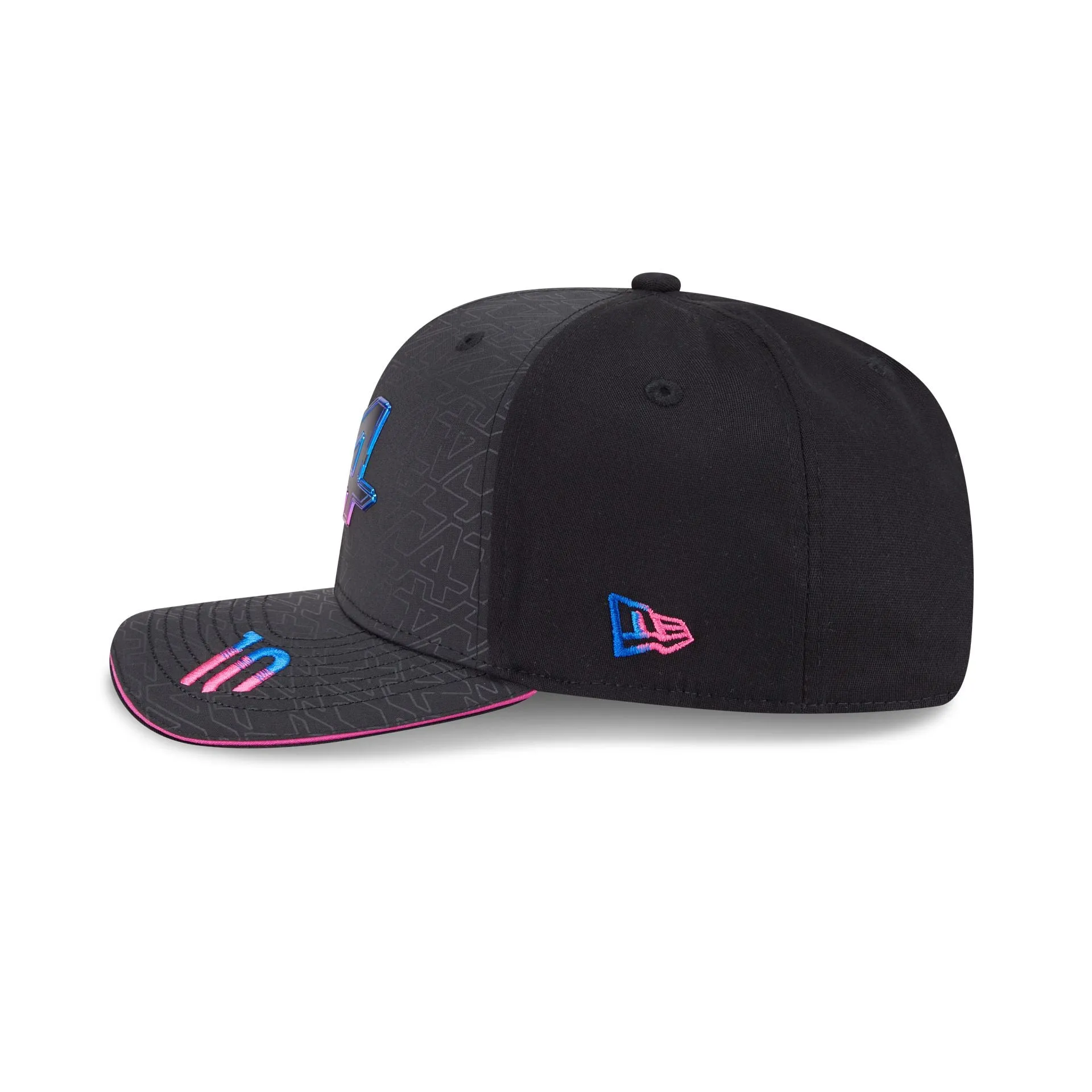 BWT Alpine F1 Team 2025 Las Vegas Race Special Pierre Gasly 9SEVENTY Stretch-Snap Hat sold by New Era product image thumbnail 5