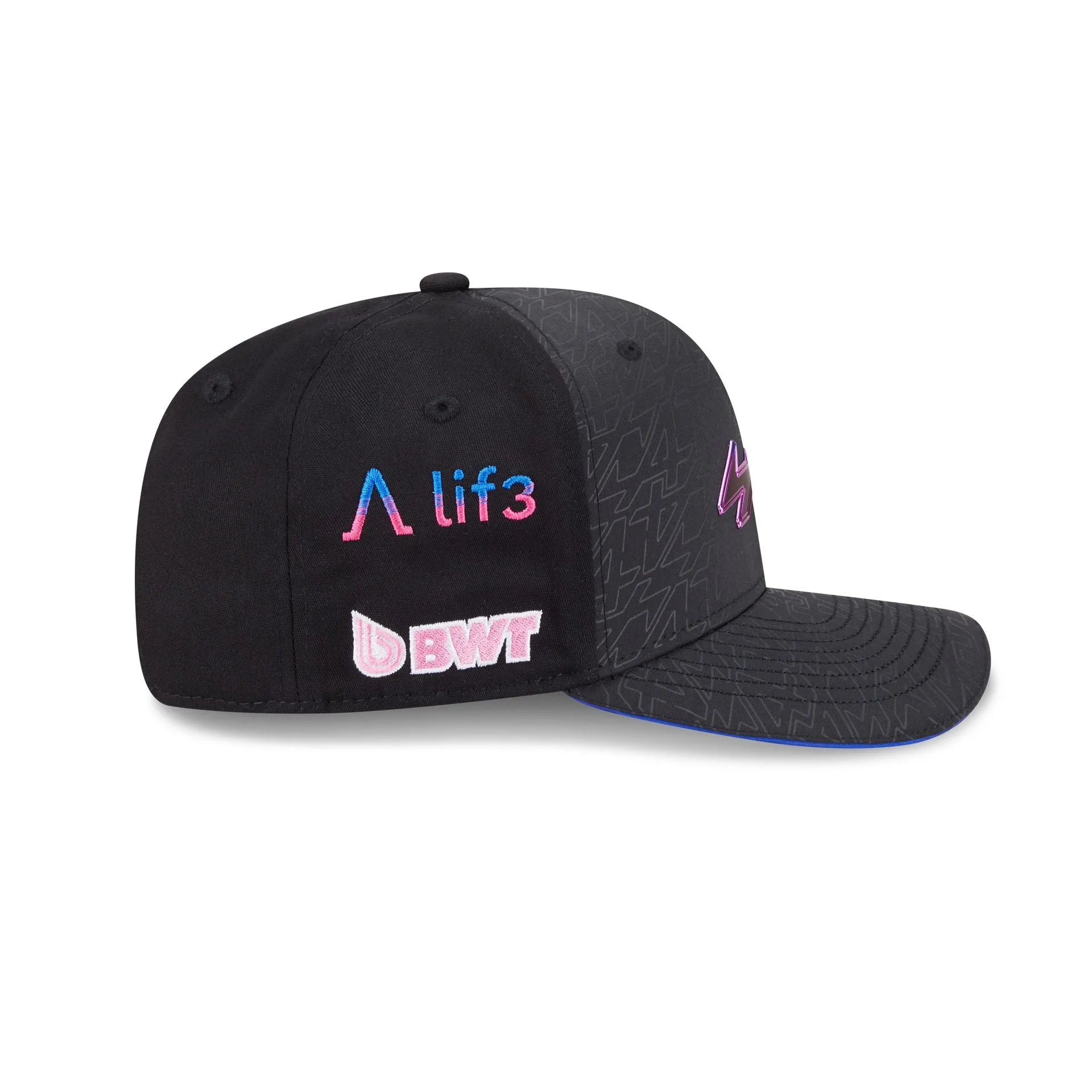 BWT Alpine F1 Team 2025 Las Vegas Race Special Pierre Gasly 9SEVENTY Stretch-Snap Hat sold by New Era product image thumbnail 4