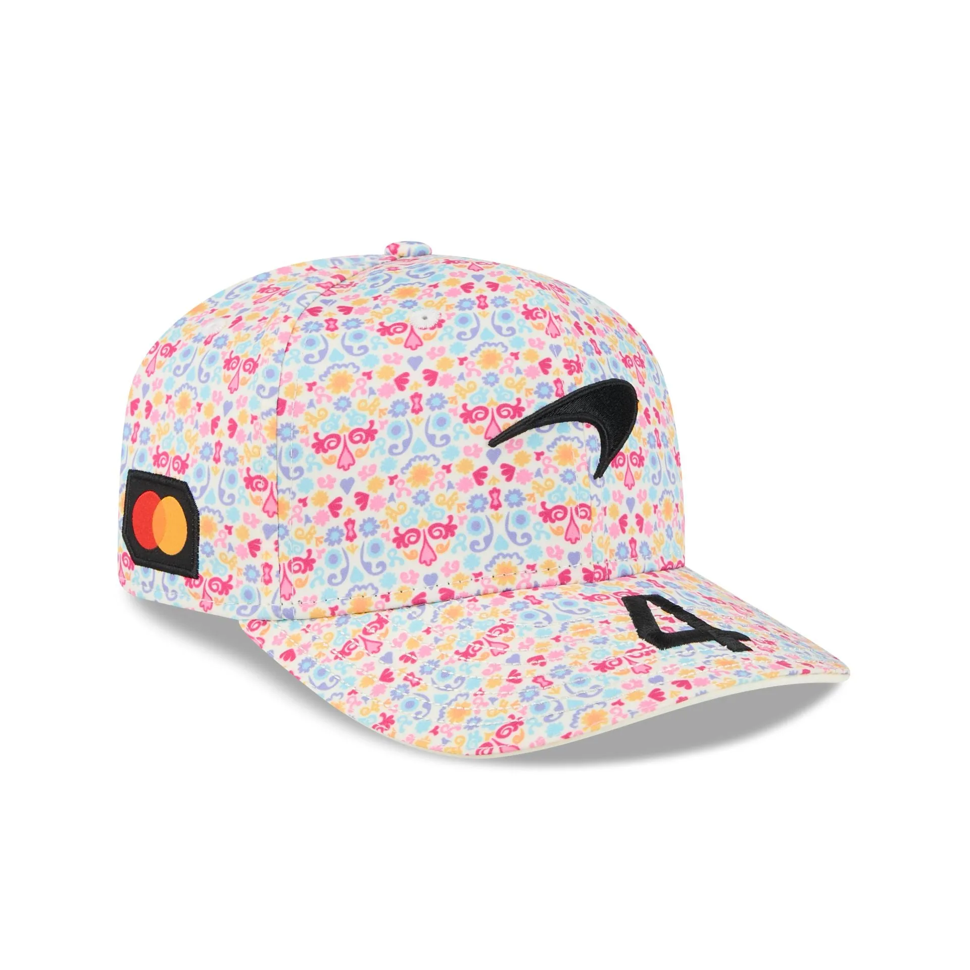 McLaren Formula 1 Team 2025 Mexico City Race Special Lando Norris 9SEVENTY Stretch-Snap Hat sold by New Era