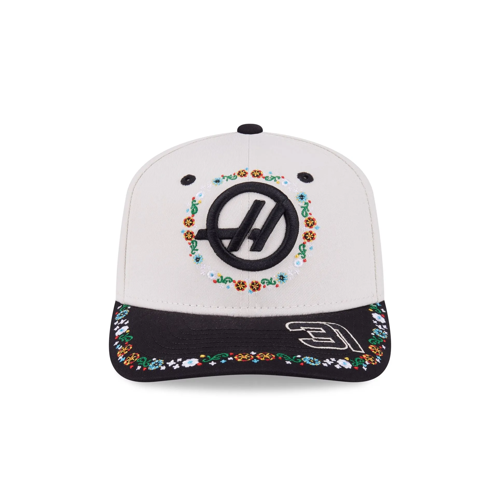 MoneyGram Haas F1 Team 2025 Mexico City Race Special Esteban Ocon 9SEVENTY Stretch-Snap Hat sold by New Era product image thumbnail 2