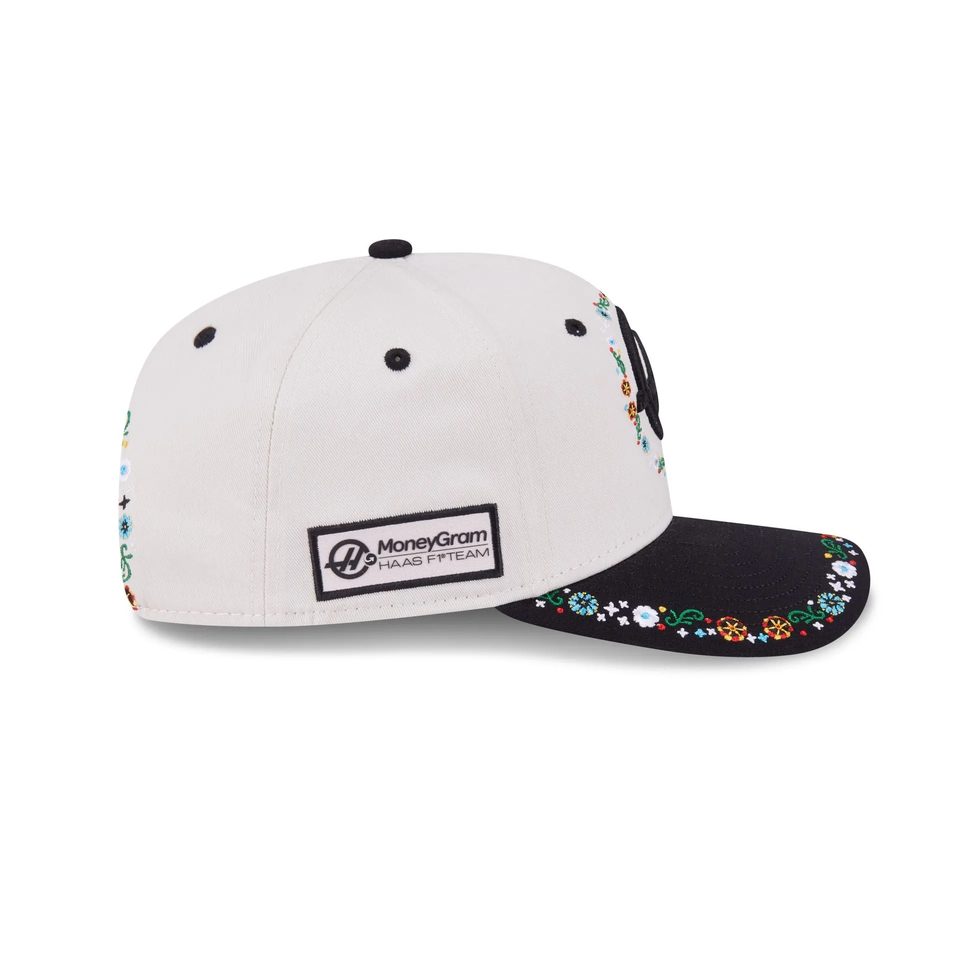 MoneyGram Haas F1 Team 2025 Mexico City Race Special Esteban Ocon 9SEVENTY Stretch-Snap Hat sold by New Era product image thumbnail 5