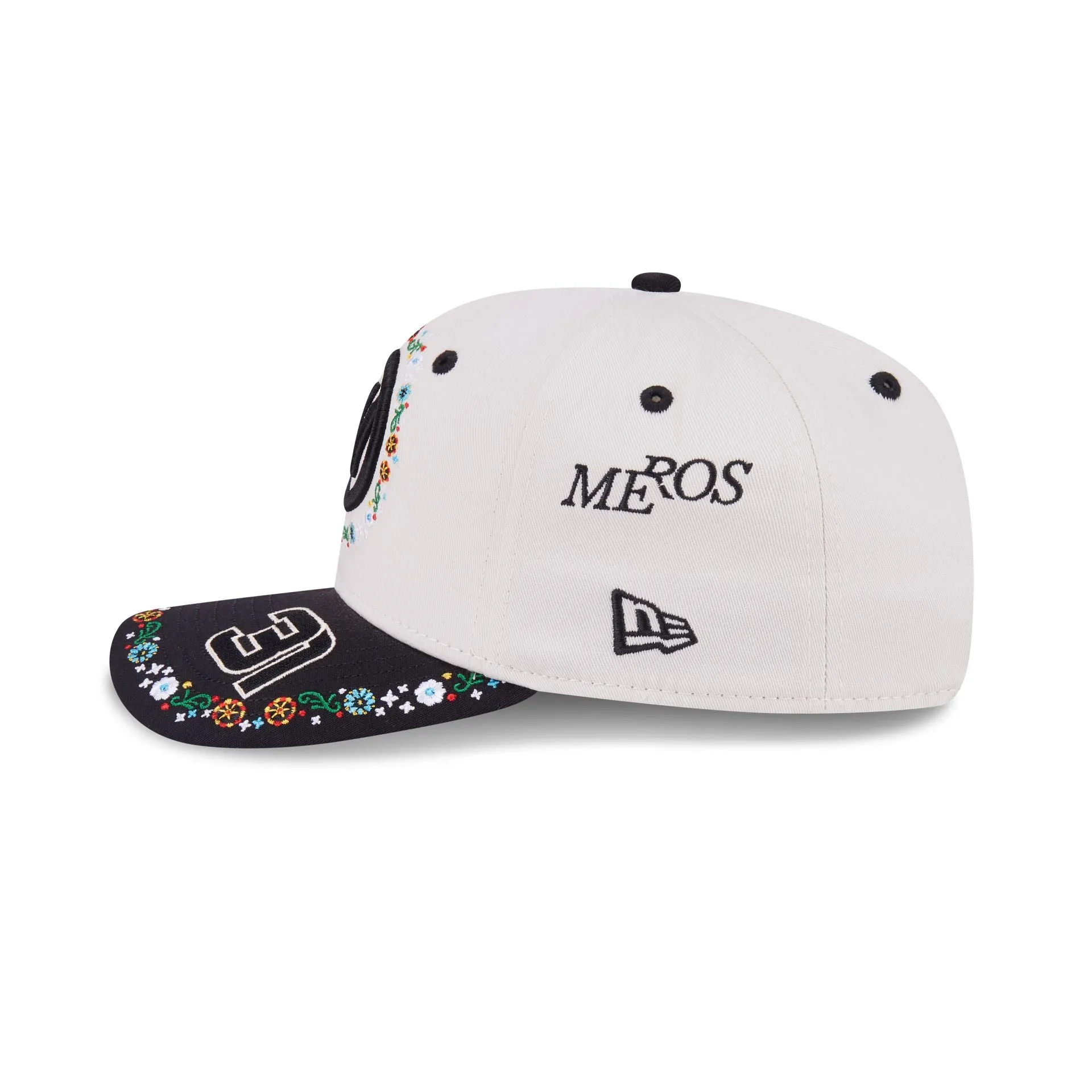MoneyGram Haas F1 Team 2025 Mexico City Race Special Esteban Ocon 9SEVENTY Stretch-Snap Hat sold by New Era product image thumbnail 4