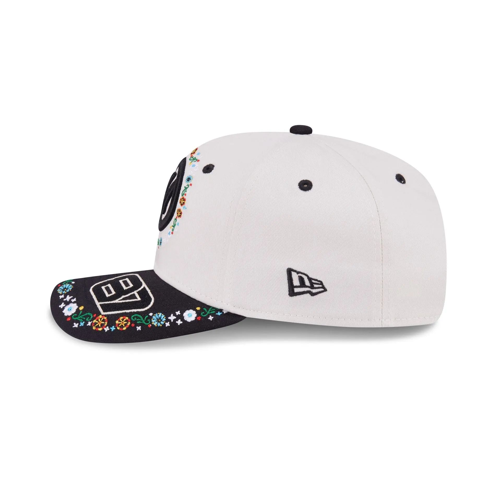 MoneyGram Haas F1 Team 2025 Mexico City Race Special Oliver Bearman 9SEVENTY Stretch-Snap Hat sold by New Era product image thumbnail 4