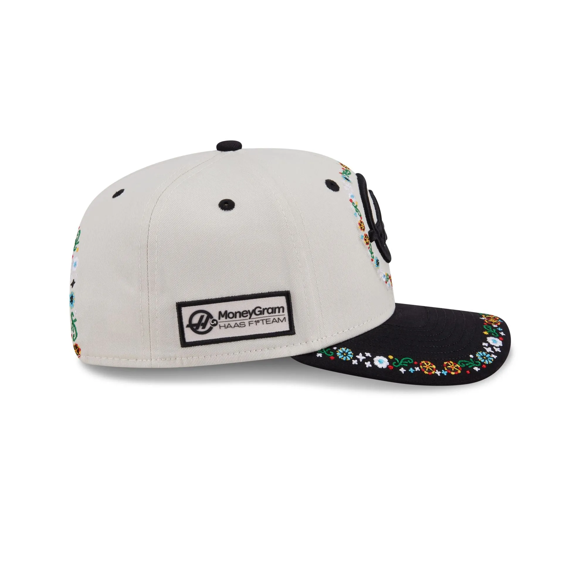 MoneyGram Haas F1 Team 2025 Mexico City Race Special 9SEVENTY Stretch-Snap Hat sold by New Era product image thumbnail 4