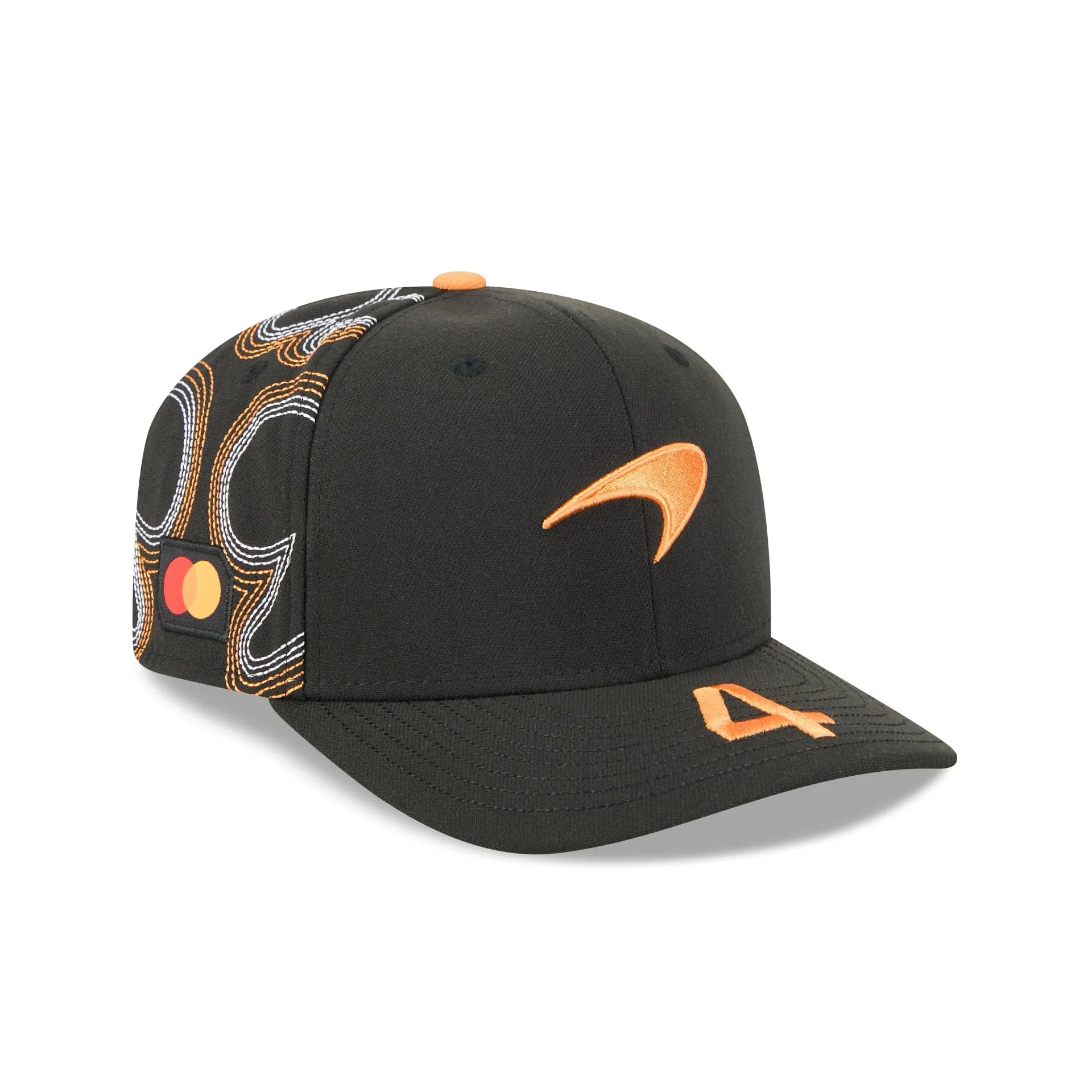 McLaren Formula 1 Team 2025 Austin Race Special Lando Norris 9SEVENTY Stretch-Snap Hat sold by New Era