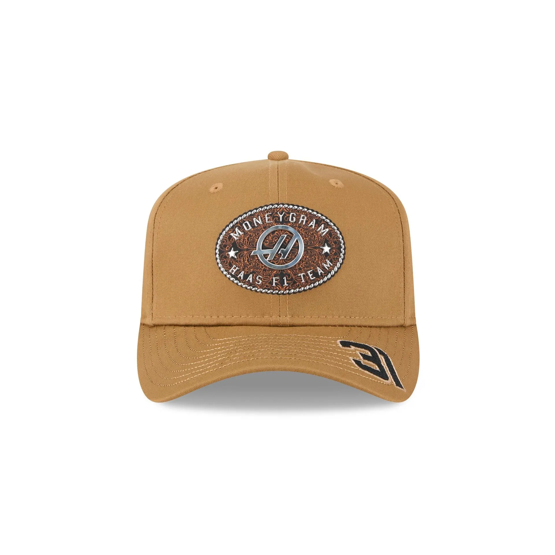 MoneyGram Haas F1 Team 2025 Austin Race Special Esteban Ocon 9SEVENTY Stretch-Snap Hat sold by New Era product image thumbnail 2