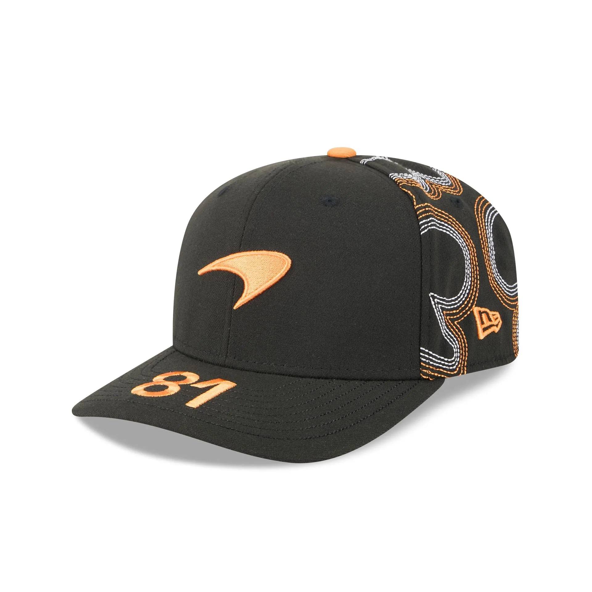McLaren Formula 1 Team 2025 Austin Race Special Oscar Piastri 9SEVENTY Stretch-Snap Hat sold by New Era product image thumbnail 3