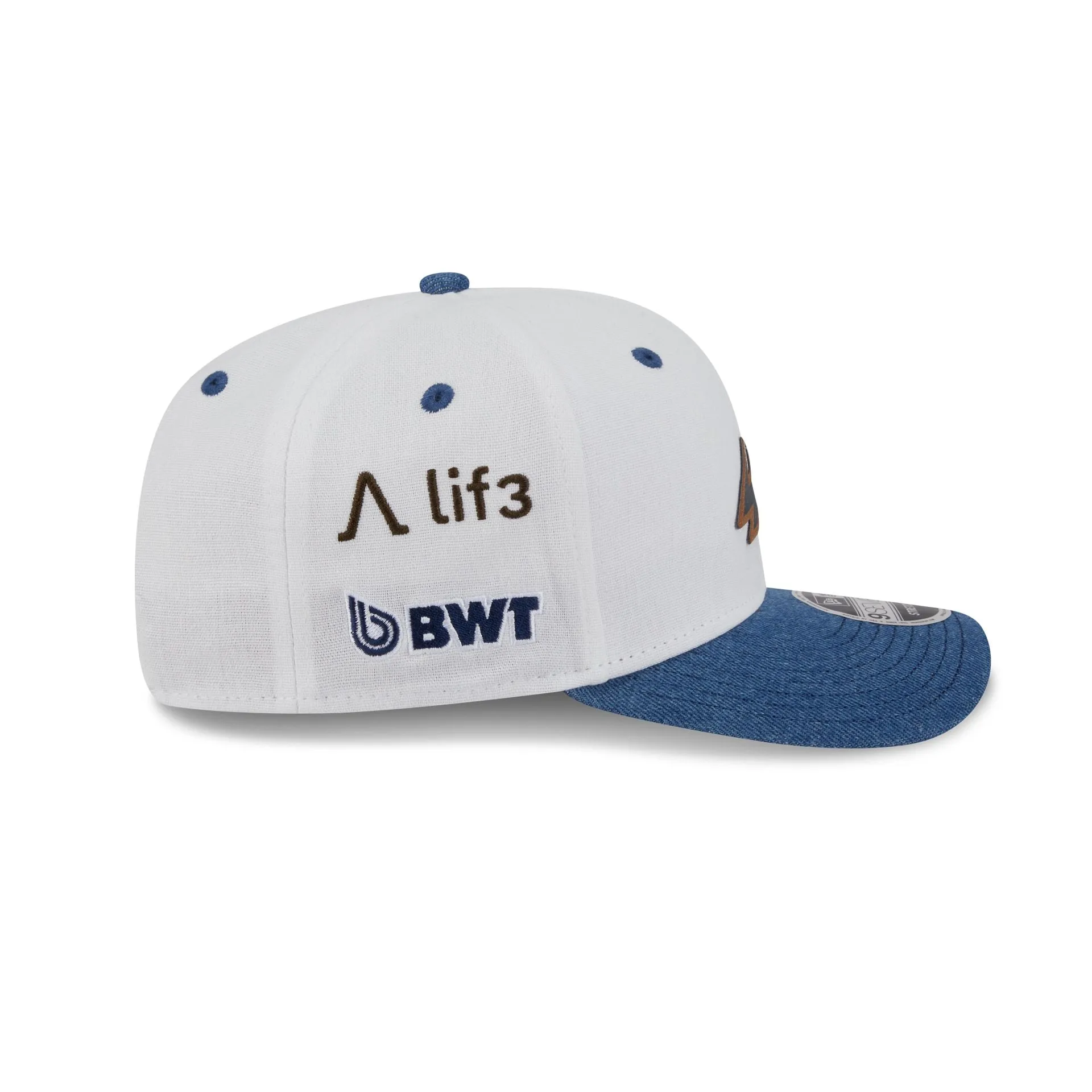 BWT Alpine F1 Team 2025 Austin Race Special Pierre Gasly 9SEVENTY Stretch-Snap Hat sold by New Era product image thumbnail 5