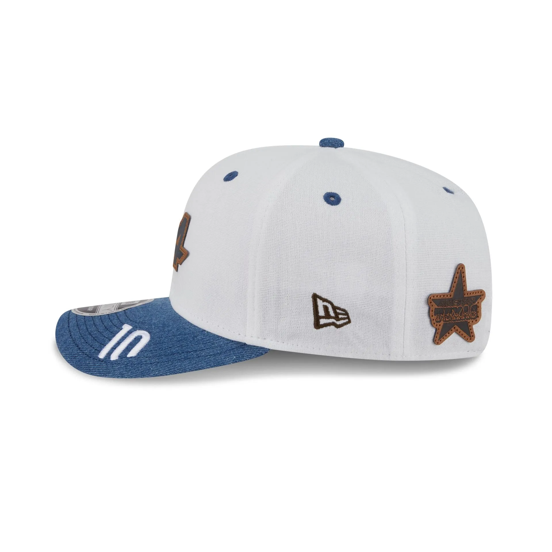 BWT Alpine F1 Team 2025 Austin Race Special Pierre Gasly 9SEVENTY Stretch-Snap Hat sold by New Era product image thumbnail 4