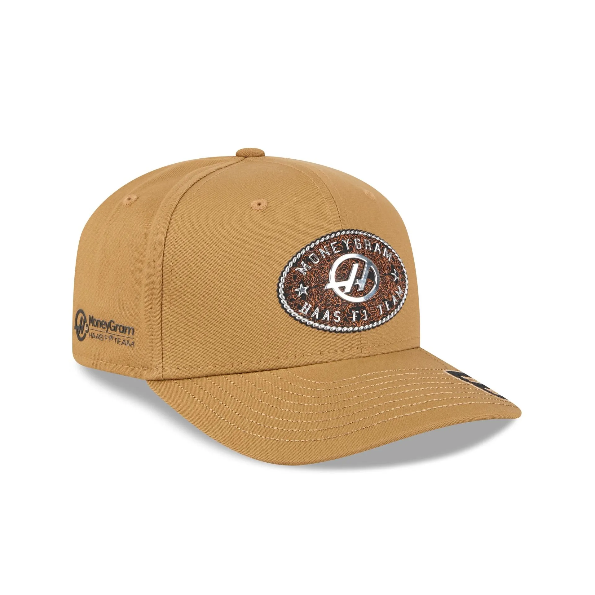 MoneyGram Haas F1 Team 2025 Austin Race Special Oliver Bearman 9SEVENTY Stretch-Snap Hat sold by New Era product image thumbnail 3
