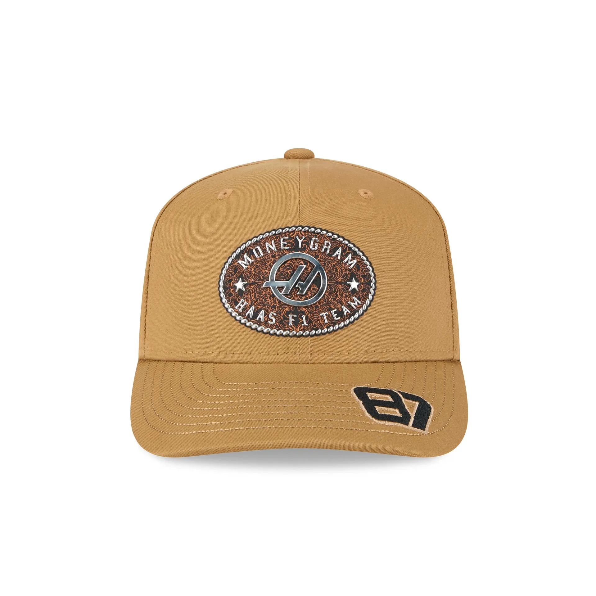 MoneyGram Haas F1 Team 2025 Austin Race Special Oliver Bearman 9SEVENTY Stretch-Snap Hat sold by New Era product image thumbnail 2