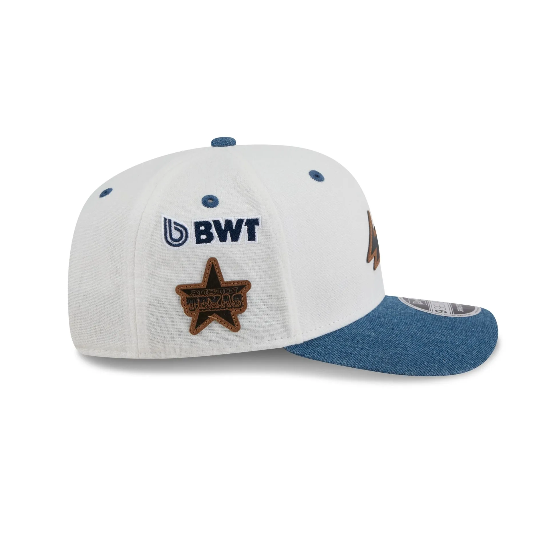 BWT Alpine F1 Team 2025 Austin Race Special 9SEVENTY Stretch-Snap Hat sold by New Era product image thumbnail 4