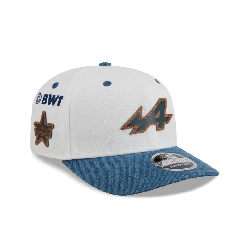 BWT Alpine F1 Team 2025 Austin Race Special 9SEVENTY Stretch-Snap Hat sold by New Era