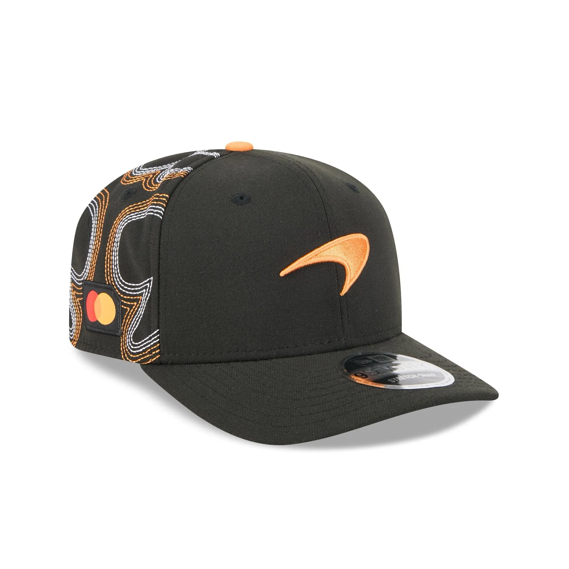 McLaren Formula 1 Team 2025 Austin Race Special 9SEVENTY Stretch-Snap Hat sold by New Era