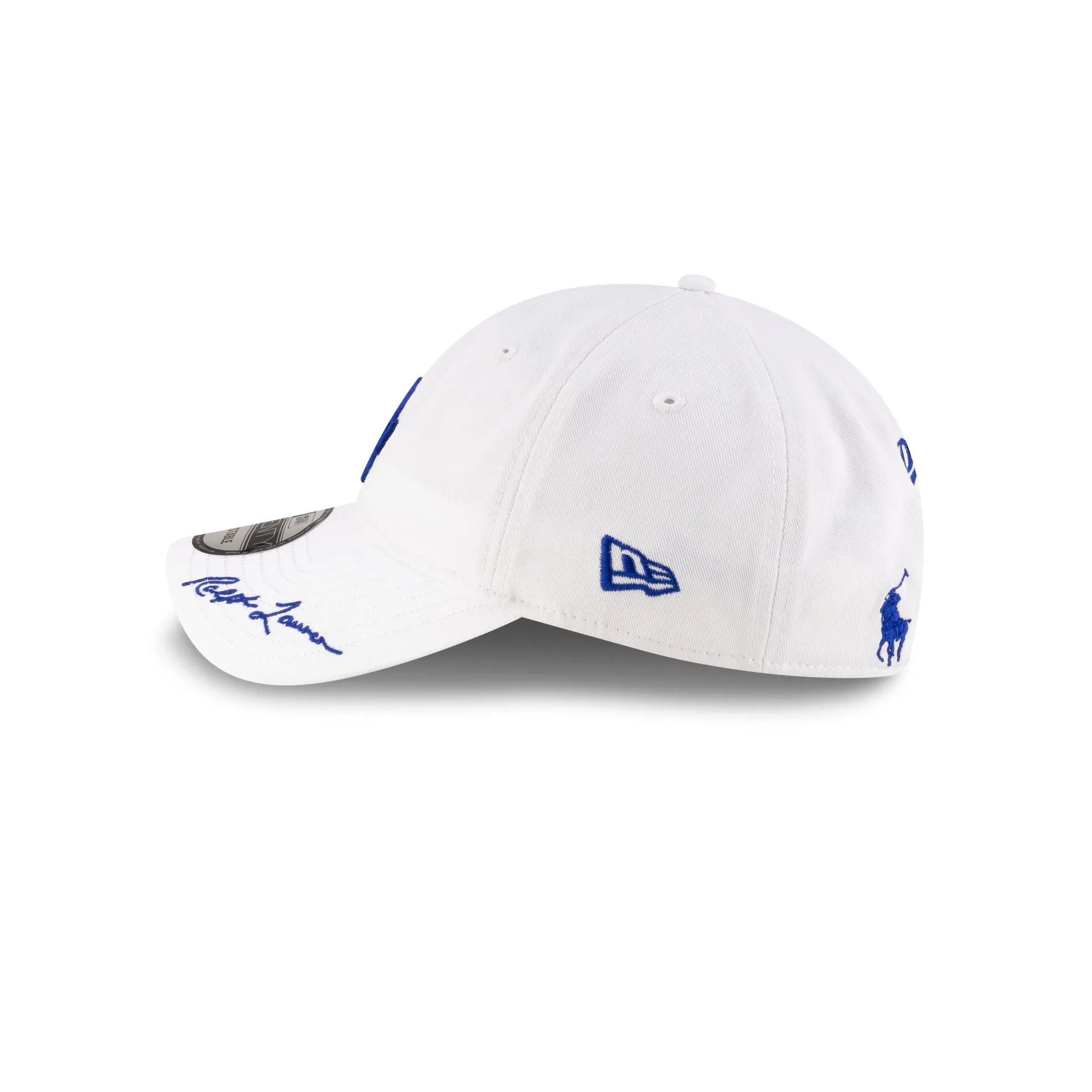 Ralph Lauren x Los Angeles Dodgers White 9TWENTY Adjustable Hat sold by New Era product image thumbnail 4