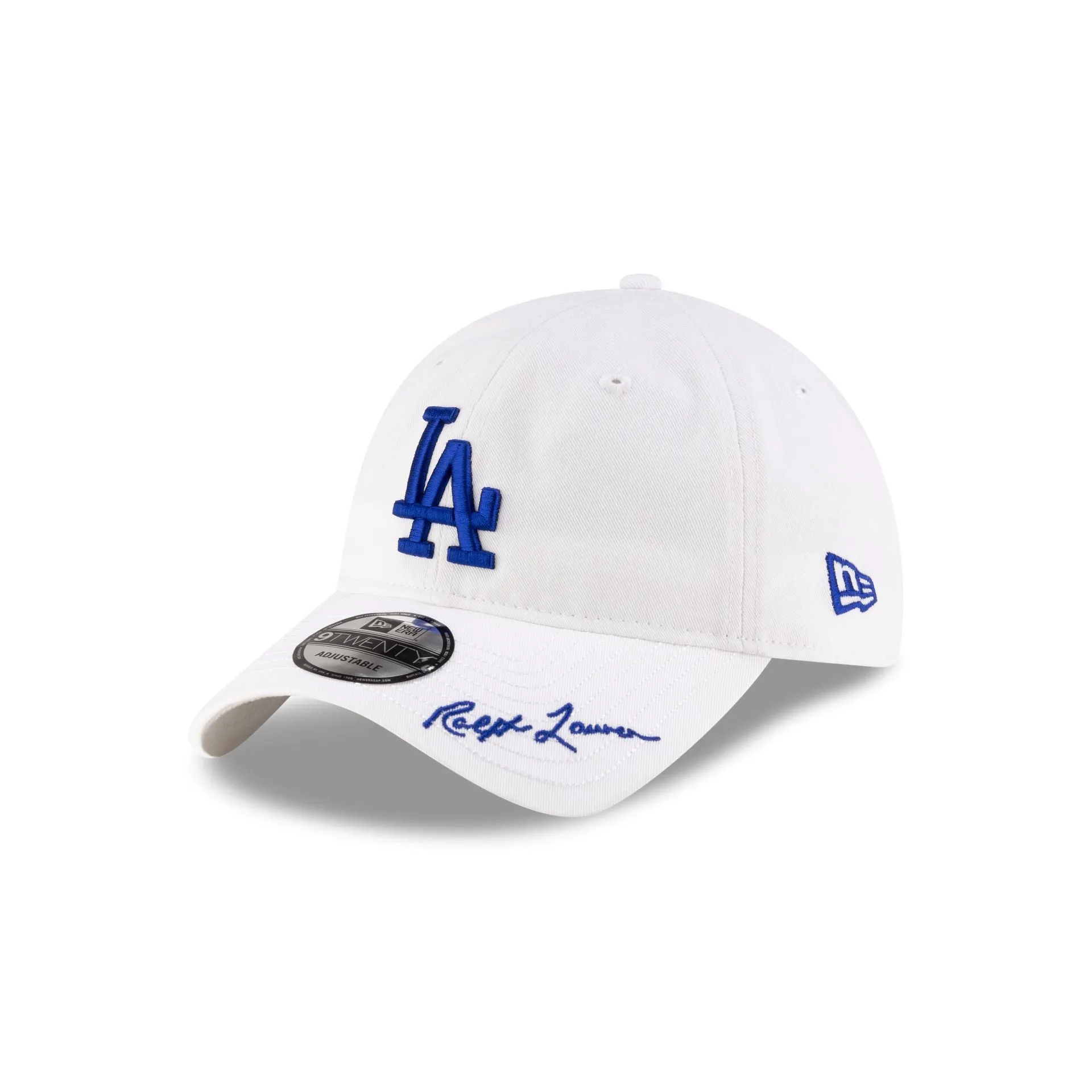 Ralph Lauren x Los Angeles Dodgers White 9TWENTY Adjustable Hat sold by New Era