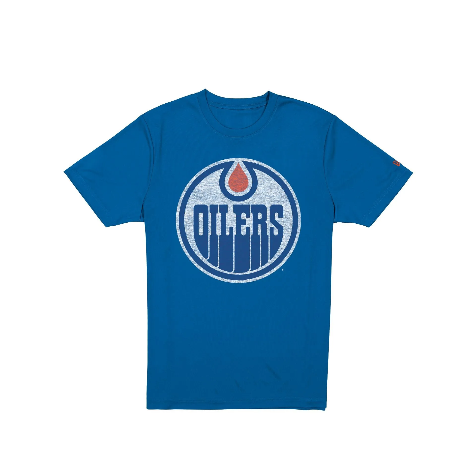 Edmonton Oilers Wash Logo Short-Sleeve T-Shirt sold by New Era