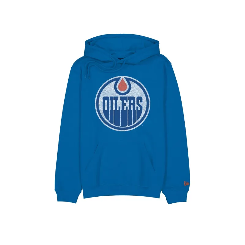 Edmonton Oilers Wash Logo Hoodie sold by New Era