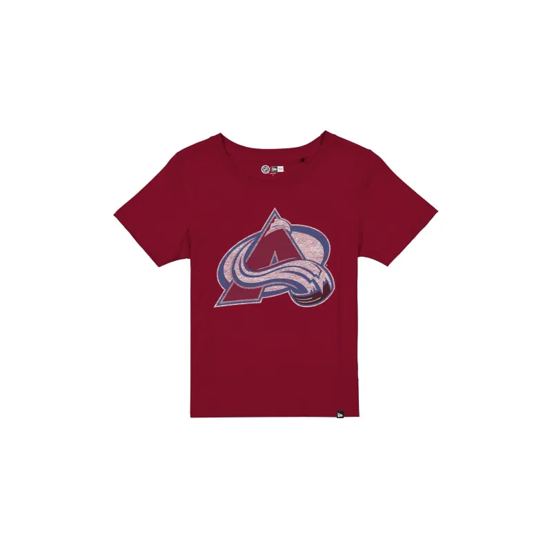 Colorado Avalanche Wash Logo Women's Short-Sleeve T-Shirt sold by New Era