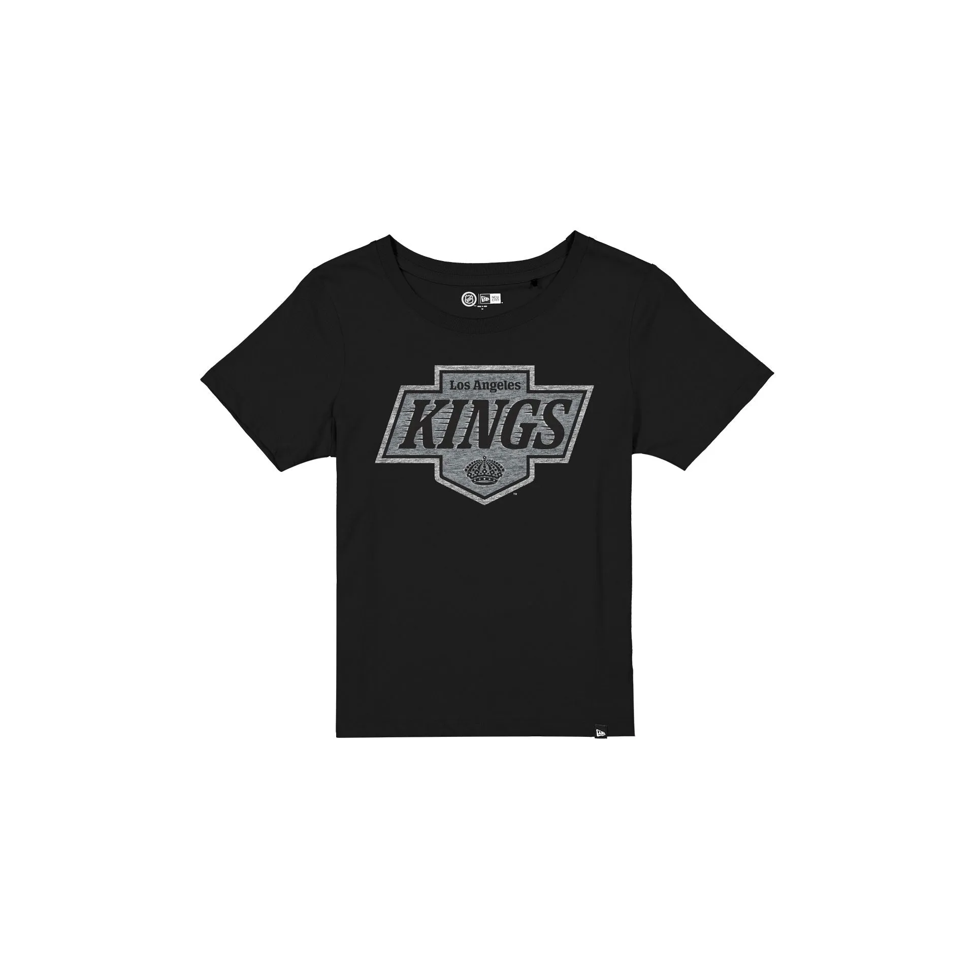 Los Angeles Kings Wash Logo Women's Short-Sleeve T-Shirt sold by New Era
