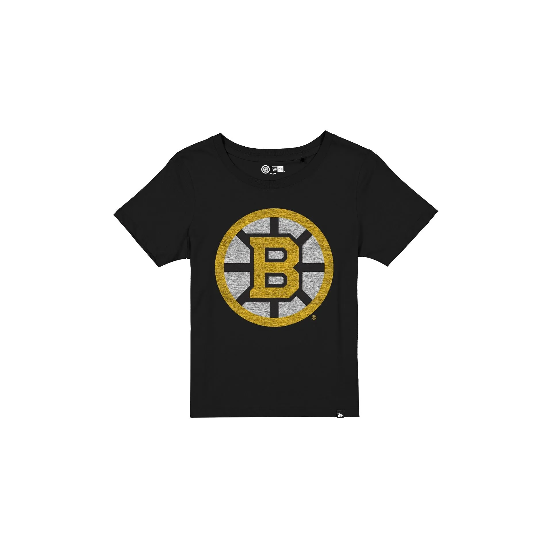 Boston Bruins Wash Logo Women's Short-Sleeve T-Shirt sold by New Era