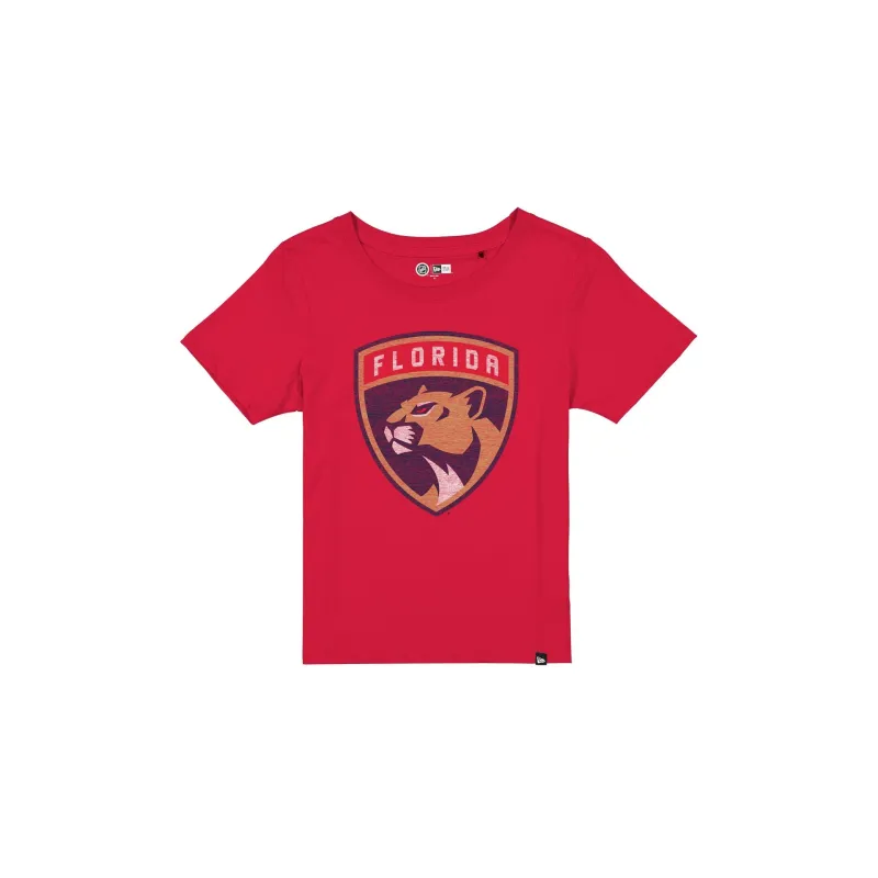 Florida Panthers Wash Logo Women's Short-Sleeve T-Shirt sold by New Era