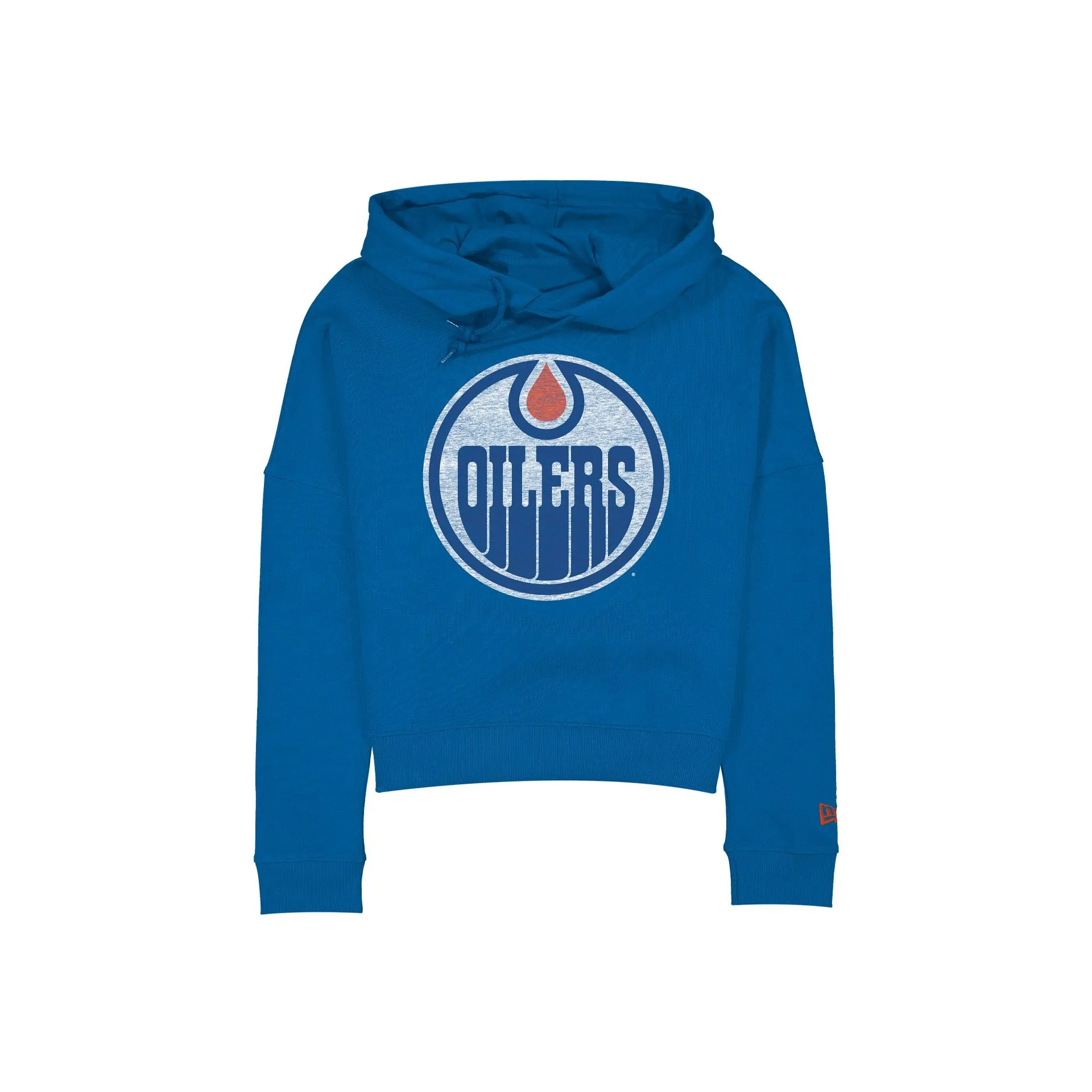 Edmonton Oilers Wash Logo Women's Hoodie sold by New Era