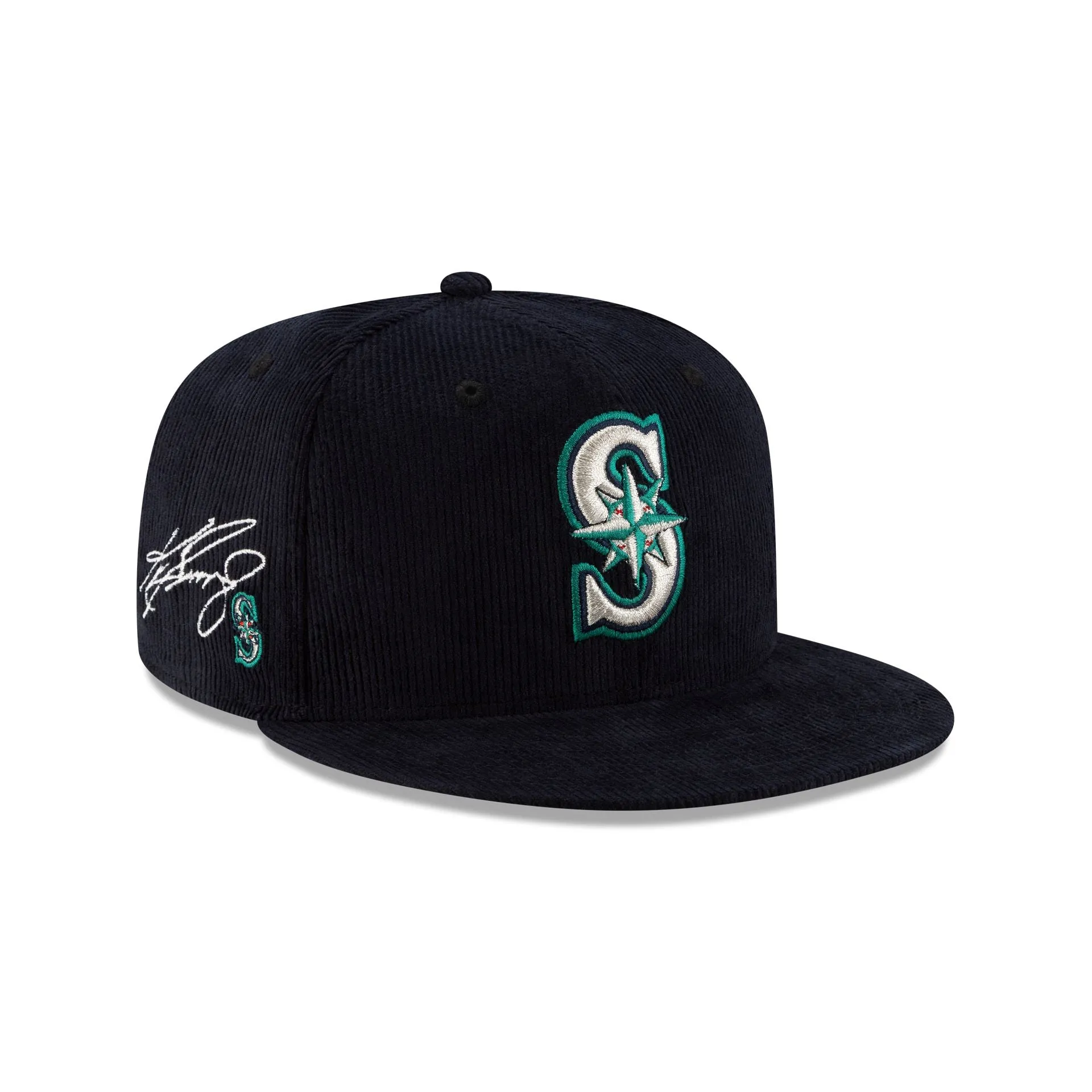 Just Caps Player Corduroy Seattle Mariners Ken Griffey Jr. 59FIFTY Fitted Hat sold by New Era