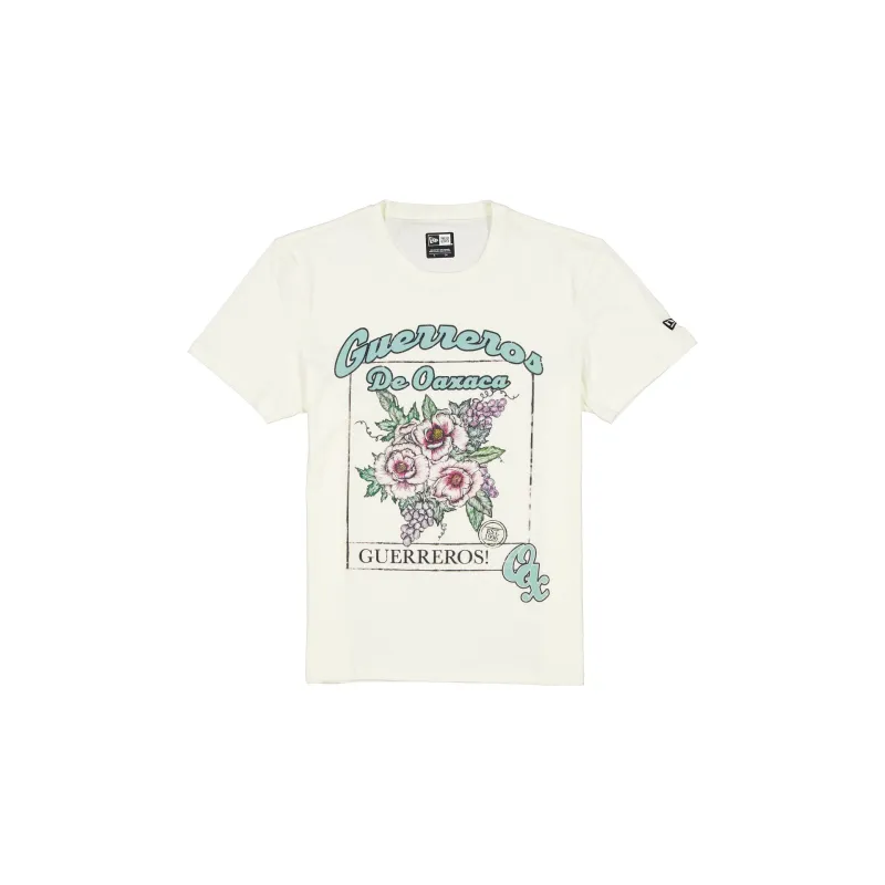 Guerreros de Oaxaca Stone Floral T-Shirt sold by New Era