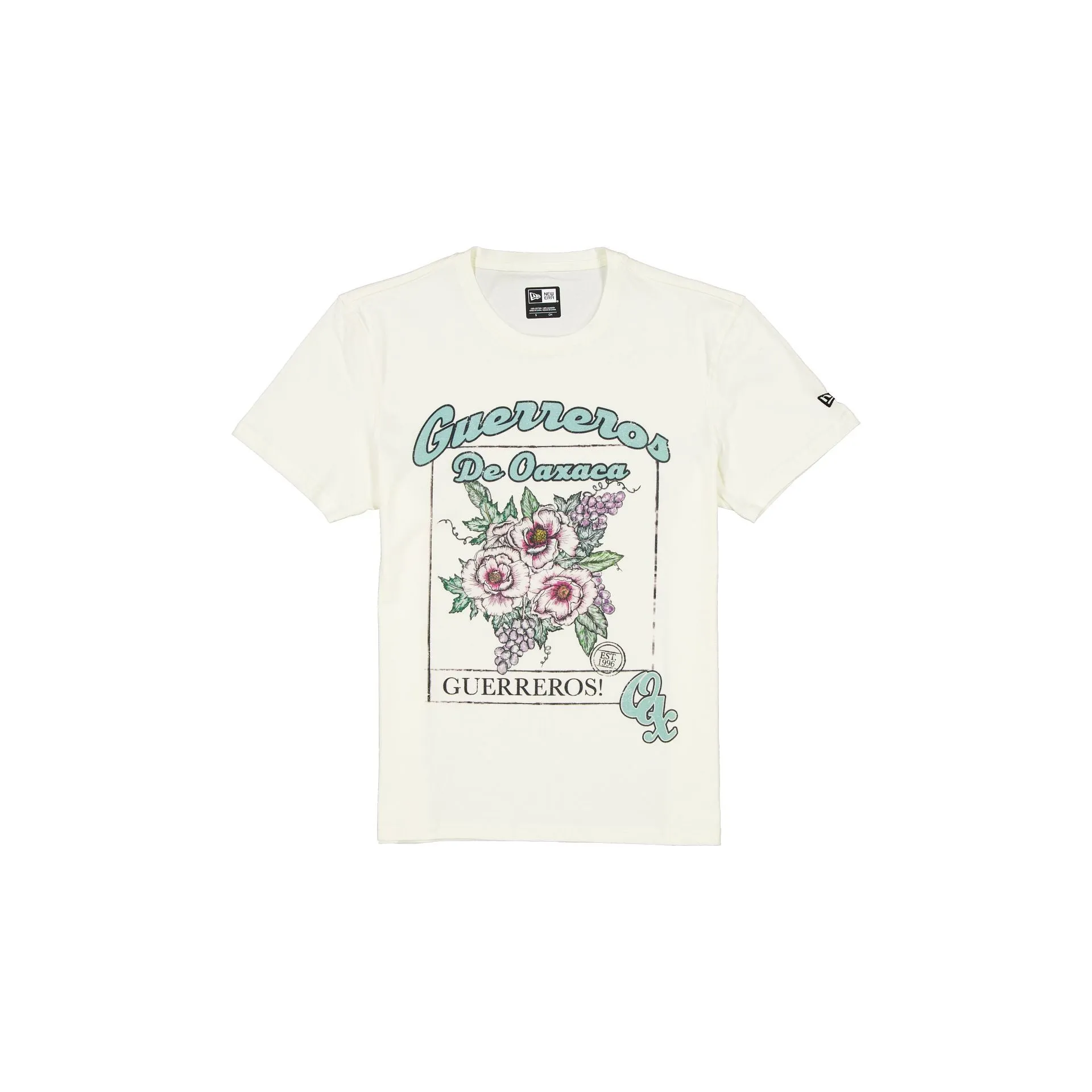 Guerreros de Oaxaca Stone Floral T-Shirt sold by New Era