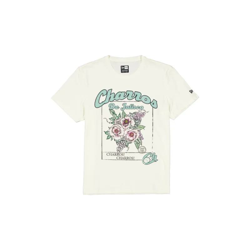 Charros de Jalisco Stone Floral T-Shirt sold by New Era